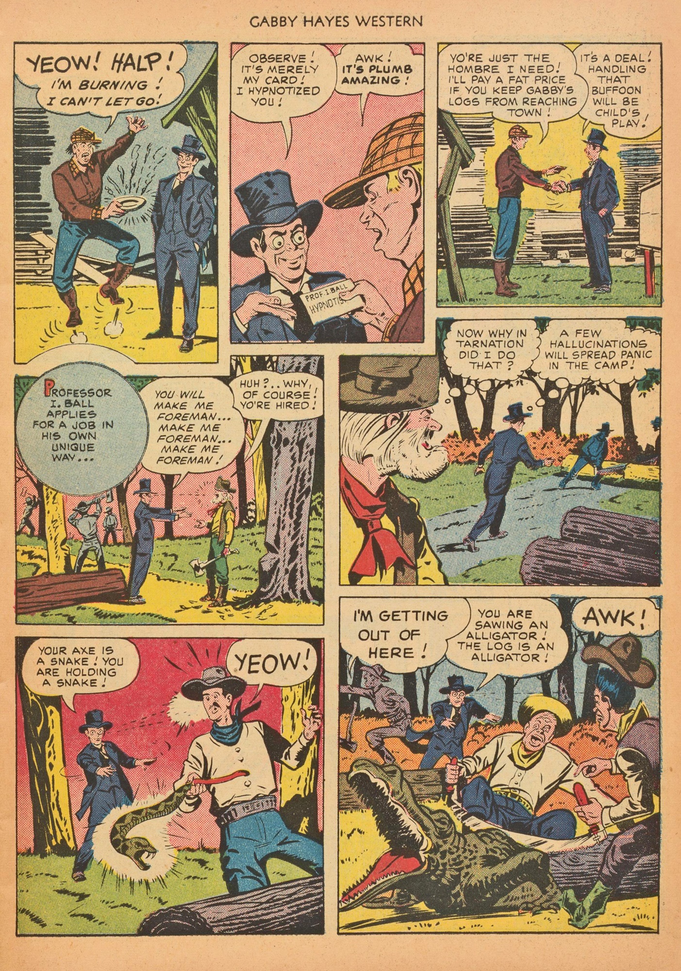 Read online Gabby Hayes Western comic -  Issue #25 - 7
