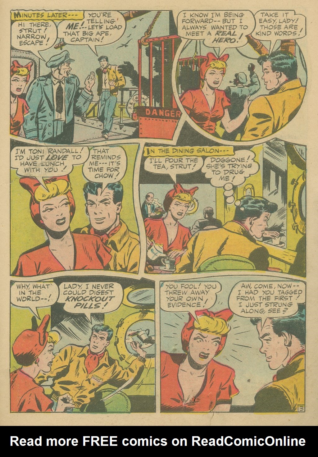 Read online Exciting Comics comic -  Issue #54 - 46