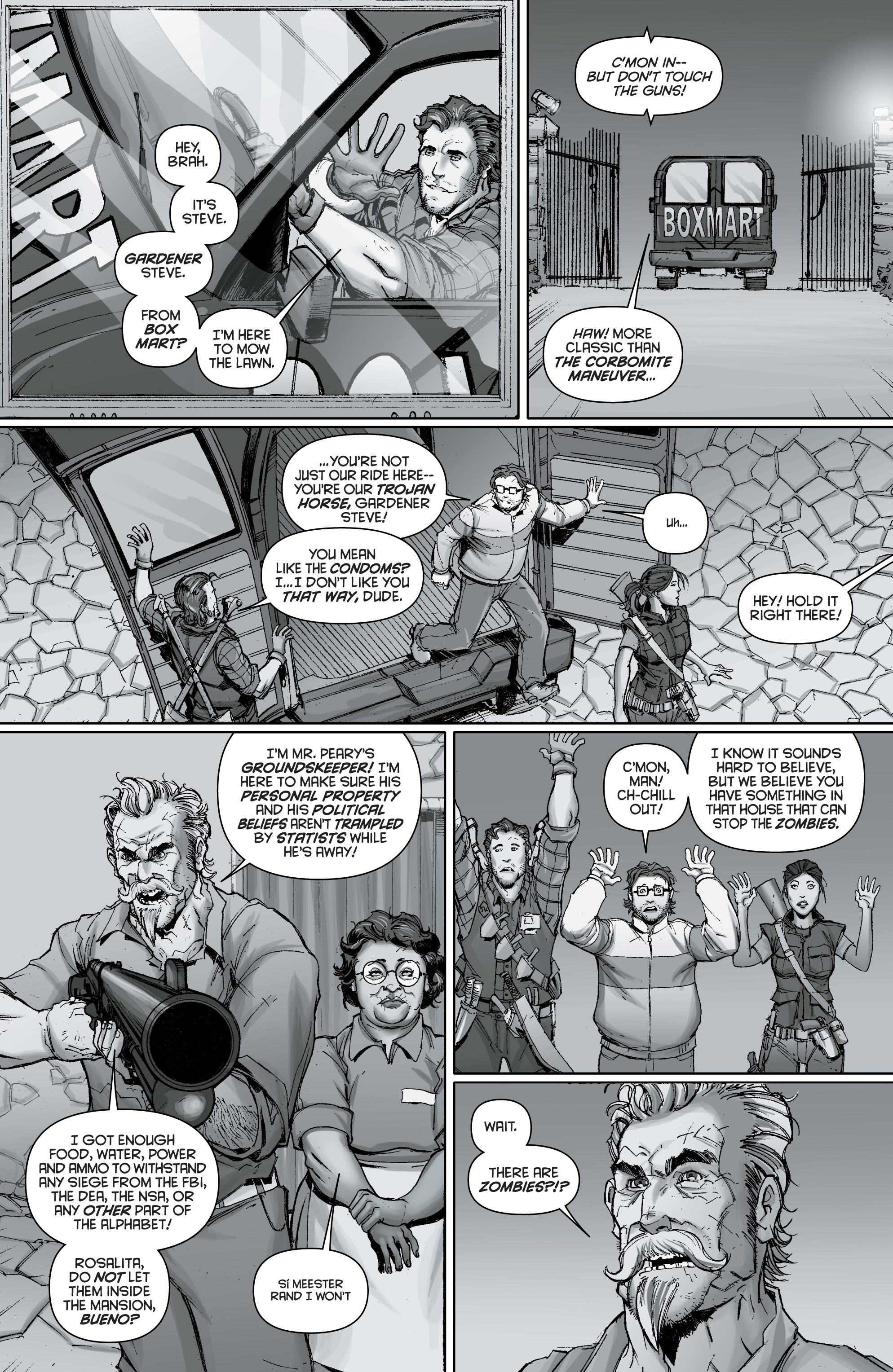 Read online The Mocking Dead comic -  Issue #4 - 10