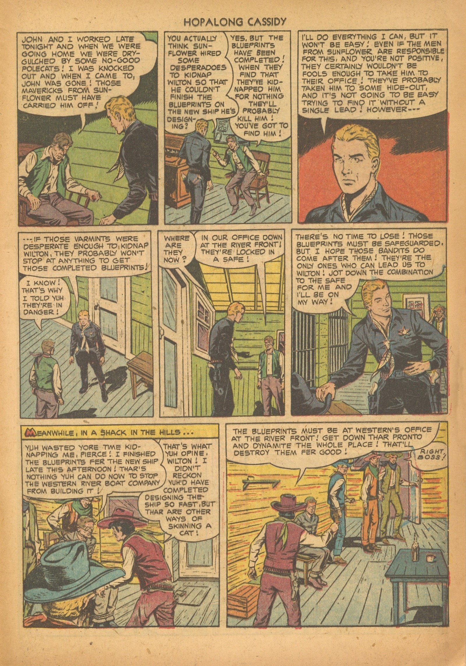 Read online Hopalong Cassidy comic -  Issue #83 - 25