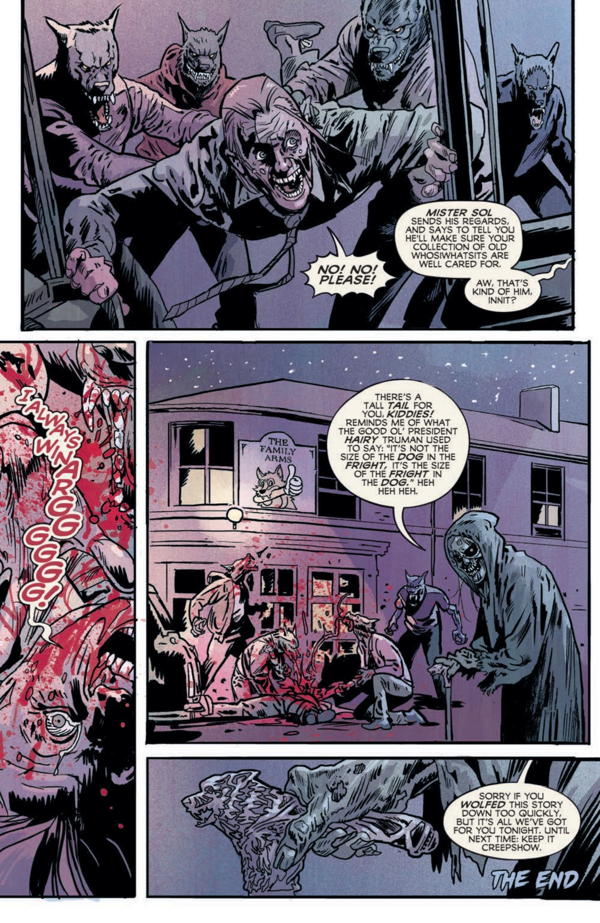 Read online Creepshow: Joe Hill's Wolverton Station comic -  Issue # Full - 23