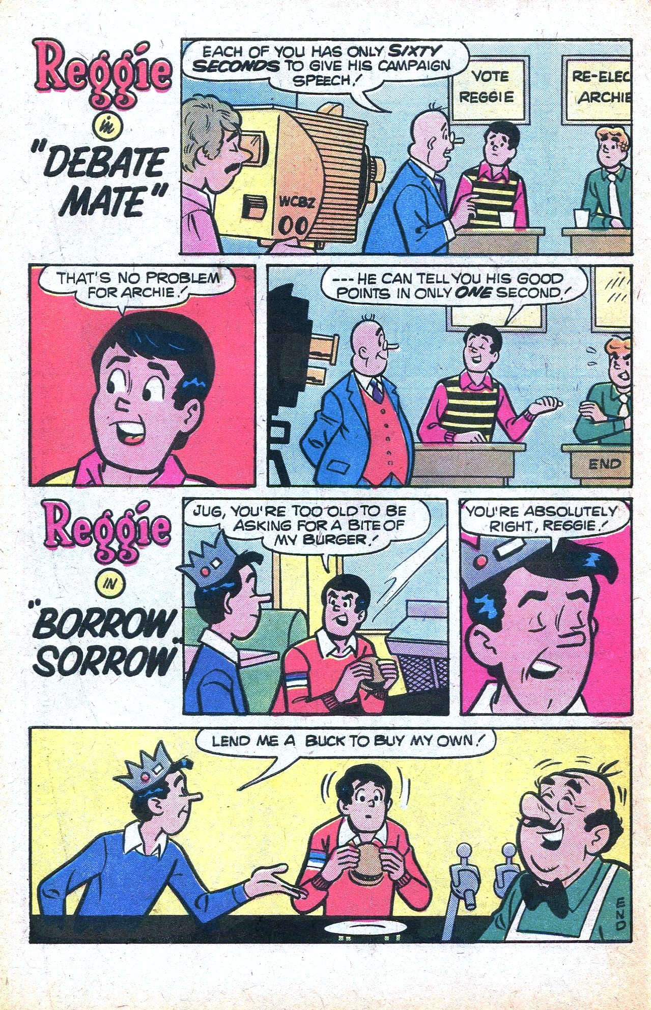 Read online Reggie's Wise Guy Jokes comic -  Issue #48 - 6