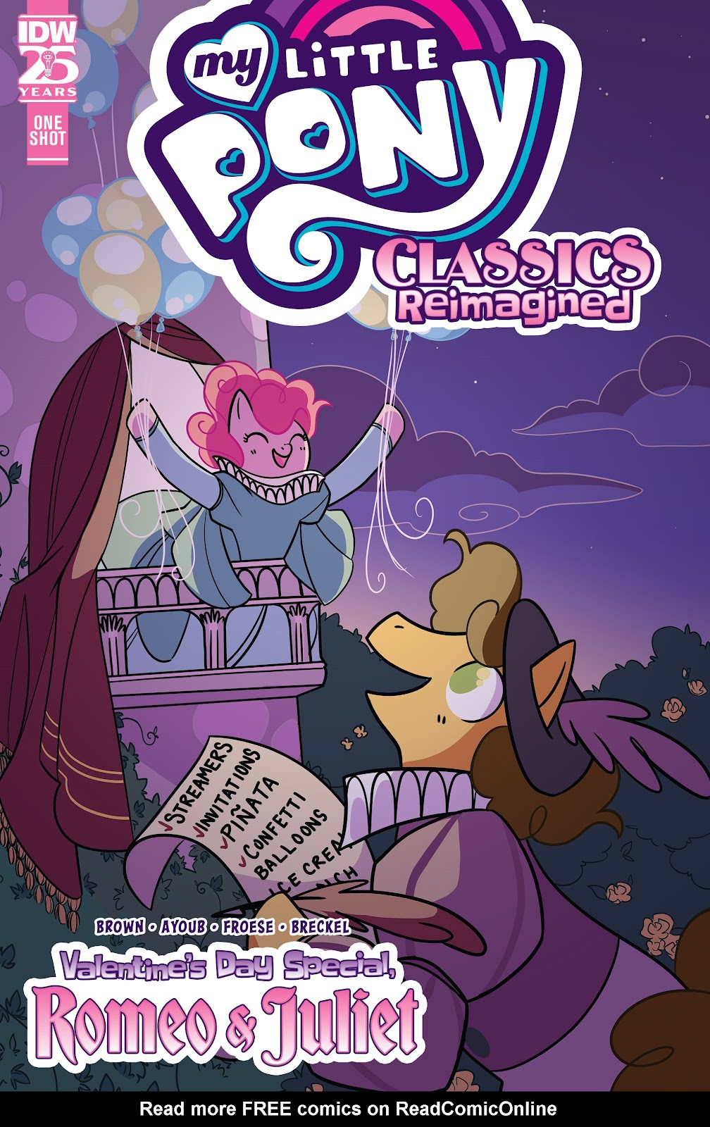 My Little Pony: Valentine's Day Special, Romeo & Juliet issue Full - Page 1