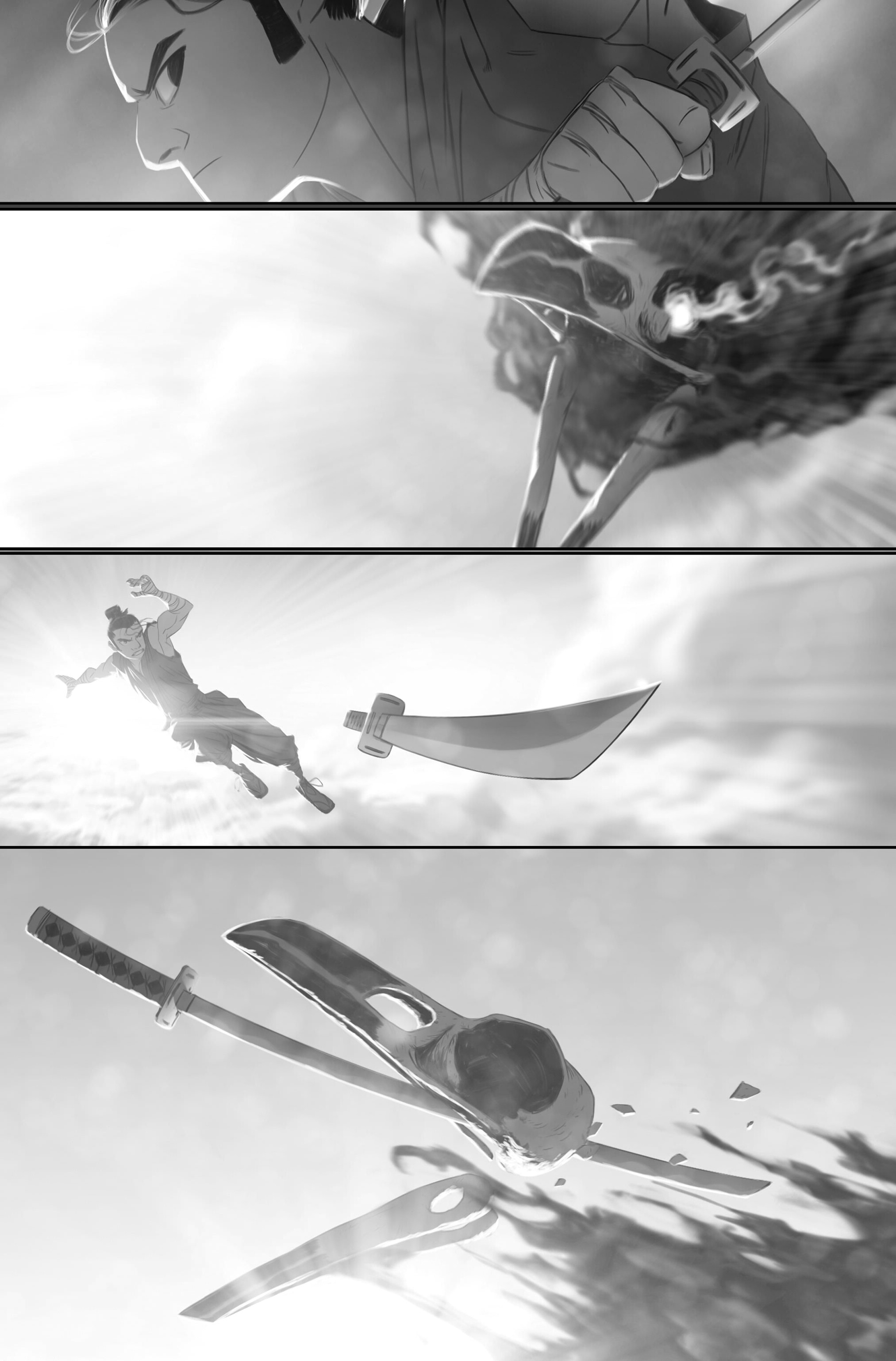 Read online Issunboshi: A Graphic Novel comic -  Issue # TPB (Part 2) - 64