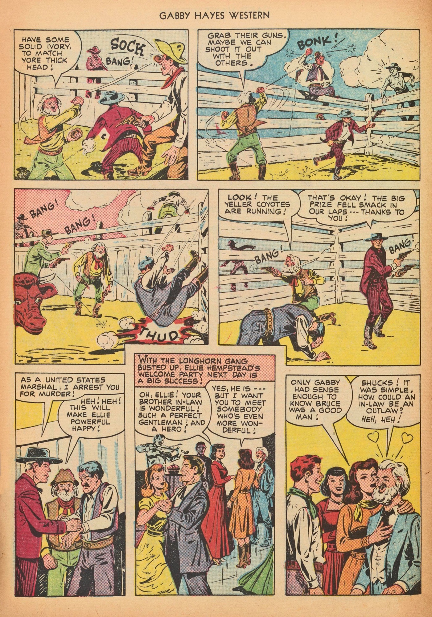 Read online Gabby Hayes Western comic -  Issue #33 - 12