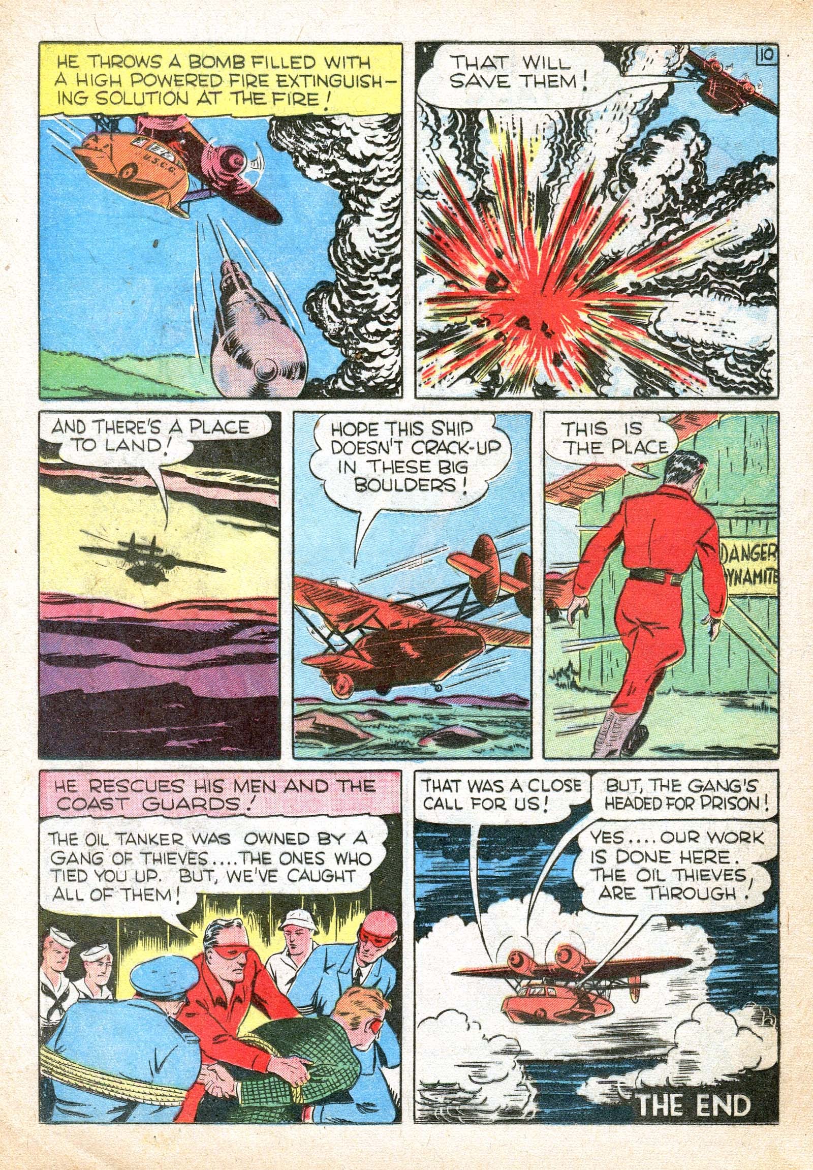 Read online Masked Marvel comic -  Issue #3 - 11