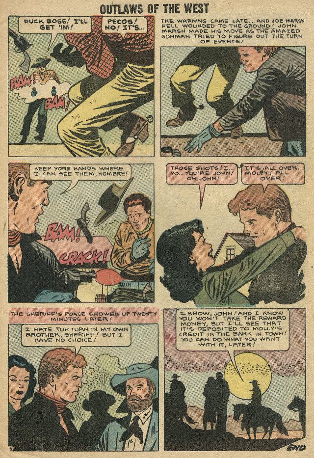 Read online Outlaws of the West comic -  Issue #17 - 34