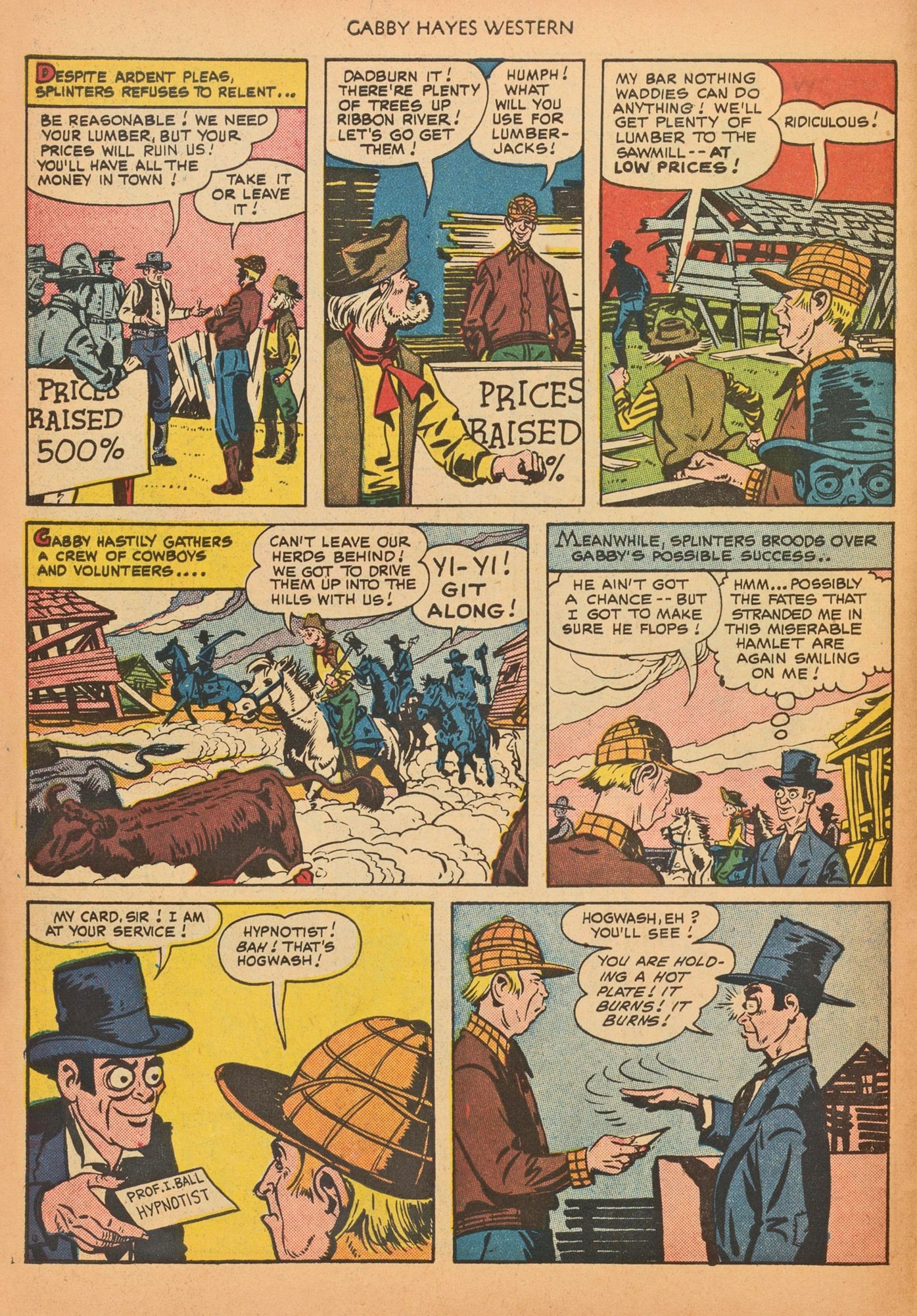 Read online Gabby Hayes Western comic -  Issue #25 - 6