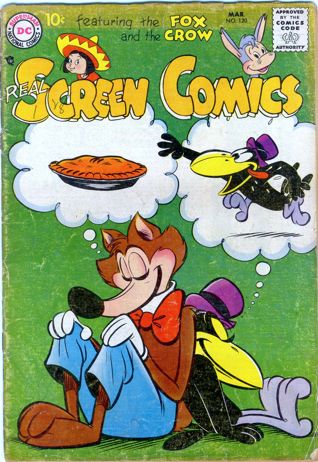 Read online Real Screen Comics comic -  Issue #120 - 1