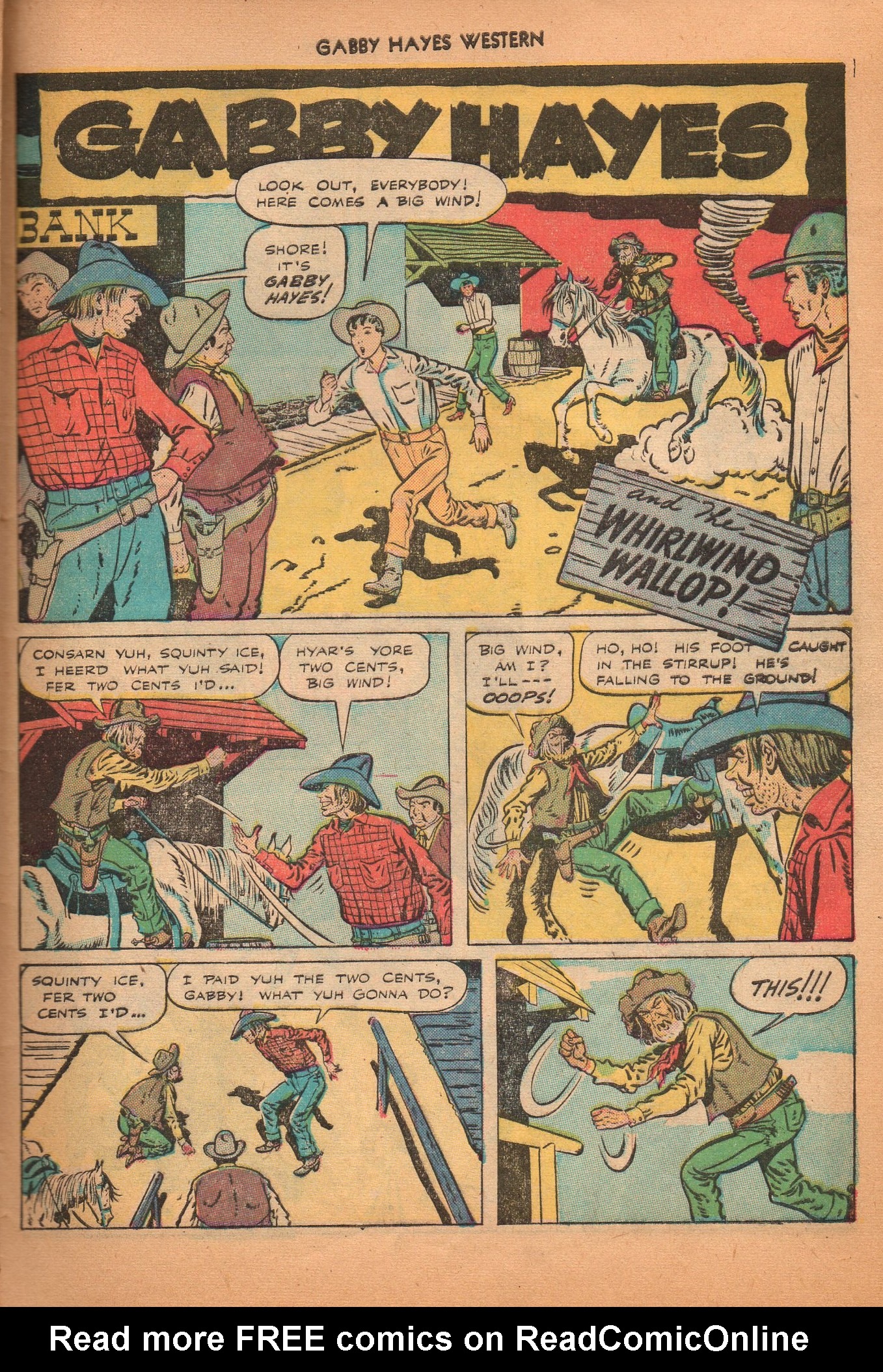 Read online Gabby Hayes Western comic -  Issue #7 - 29