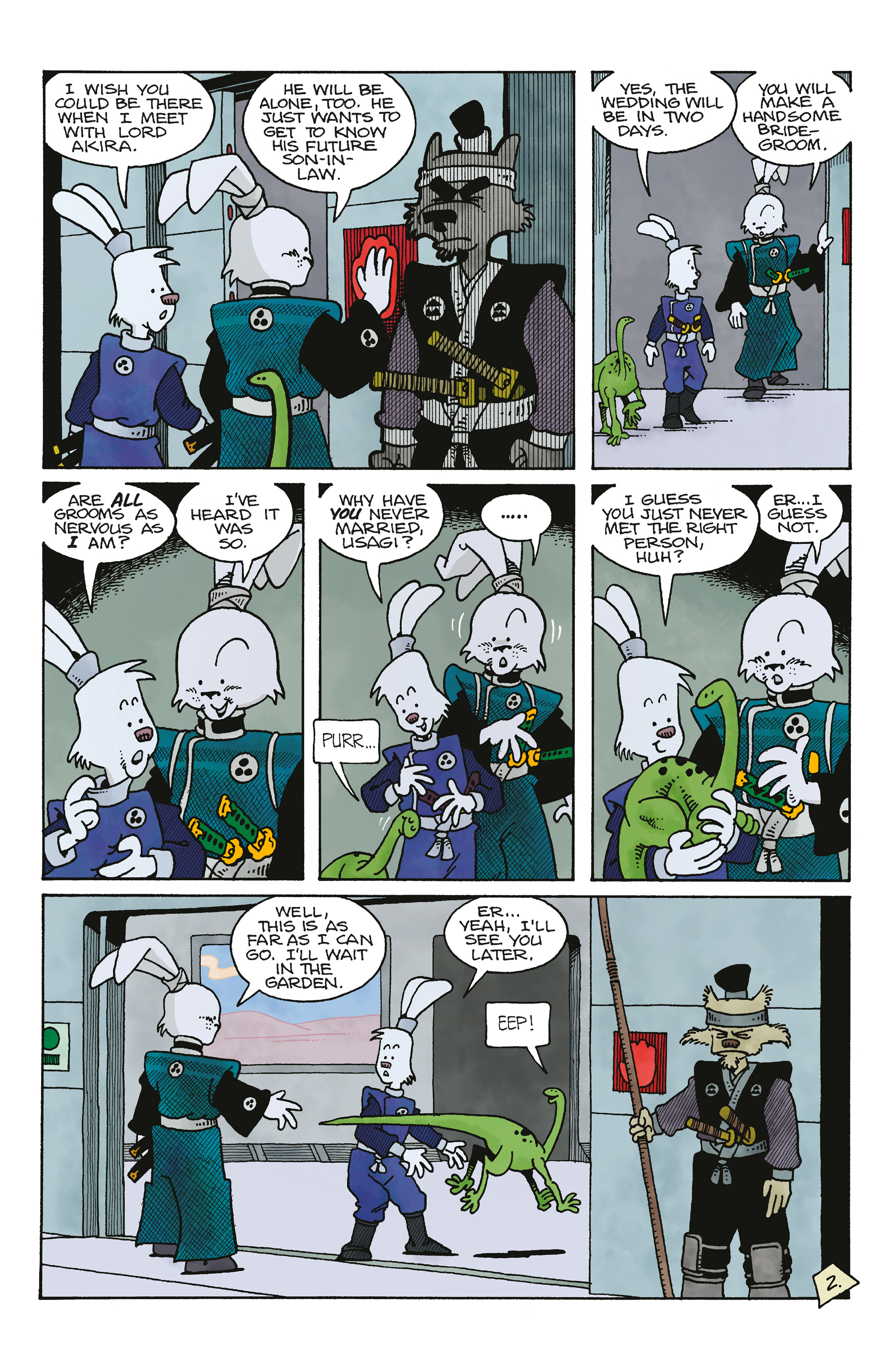 Read online Space Usagi: Death and Honor comic -  Issue #3 - 29