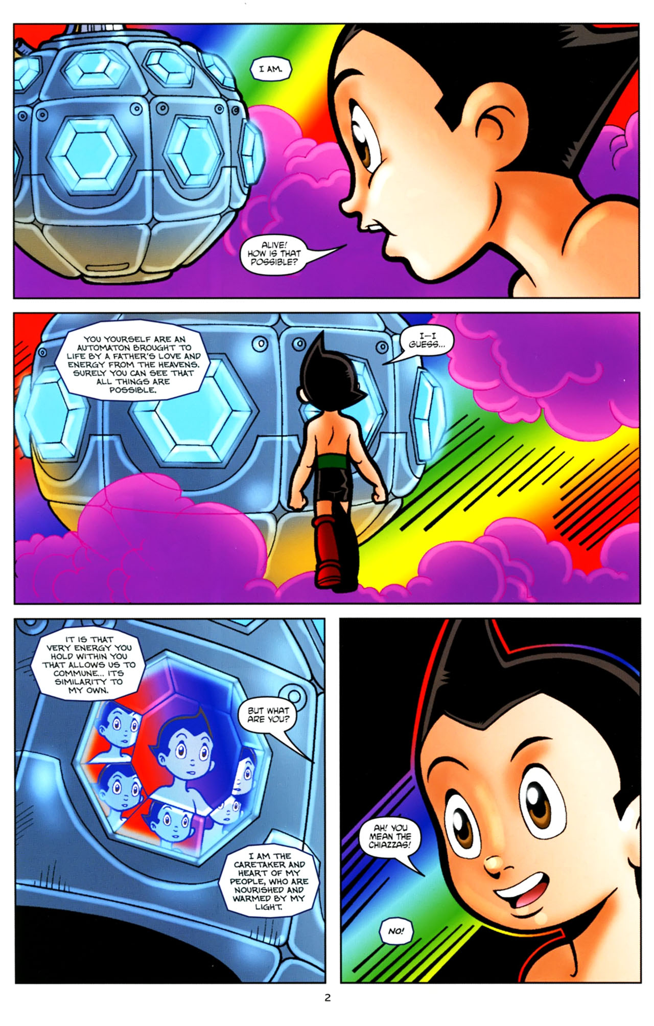 Read online Astro Boy: The Movie: Official Movie Prequel comic -  Issue #4 - 4