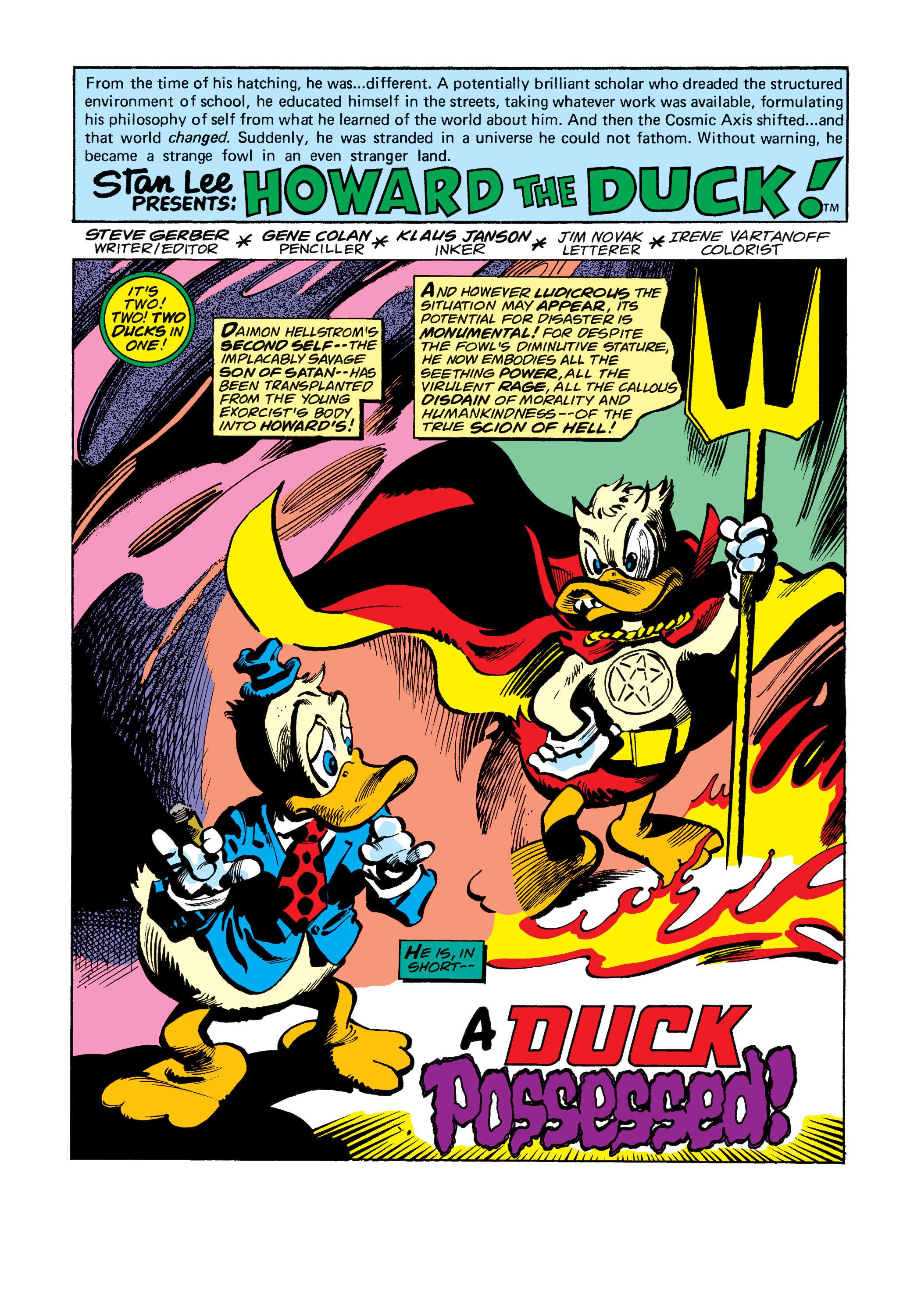 Read online Marvel Masterworks: Howard the Duck comic -  Issue # TPB 1 (Part 4) - 16