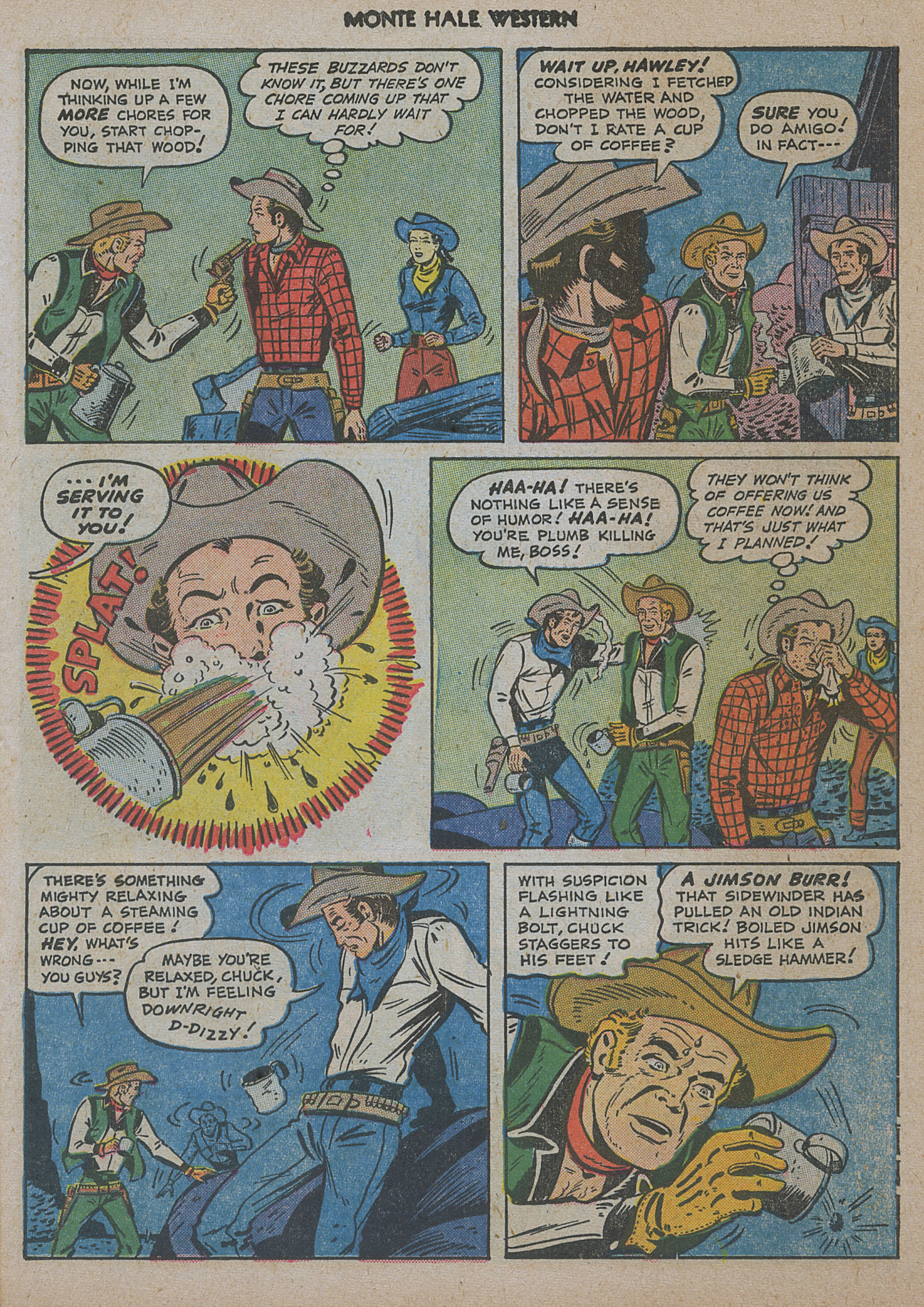 Read online Monte Hale Western comic -  Issue #48 - 11
