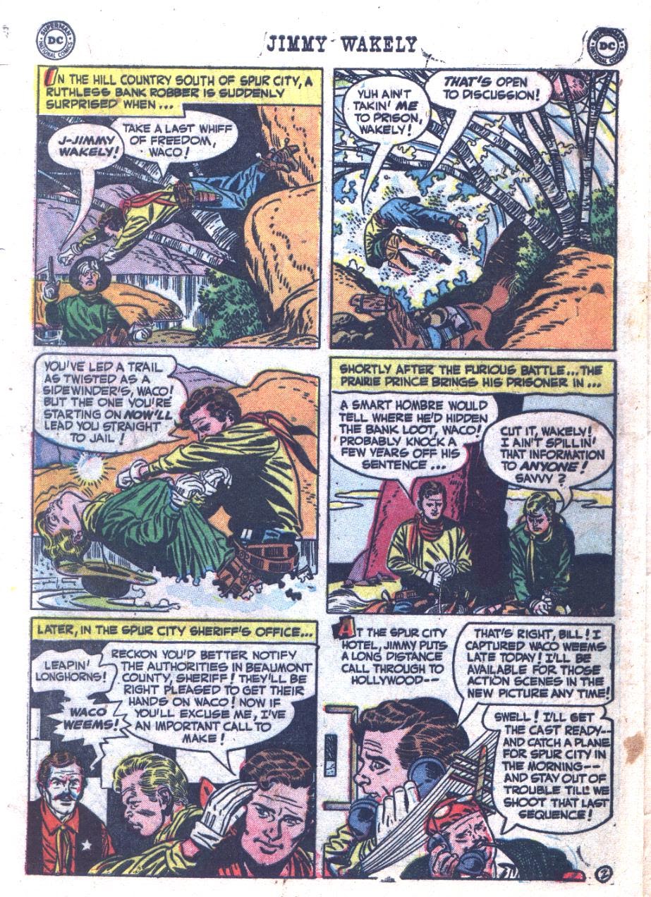 Read online Jimmy Wakely comic -  Issue #14 - 28