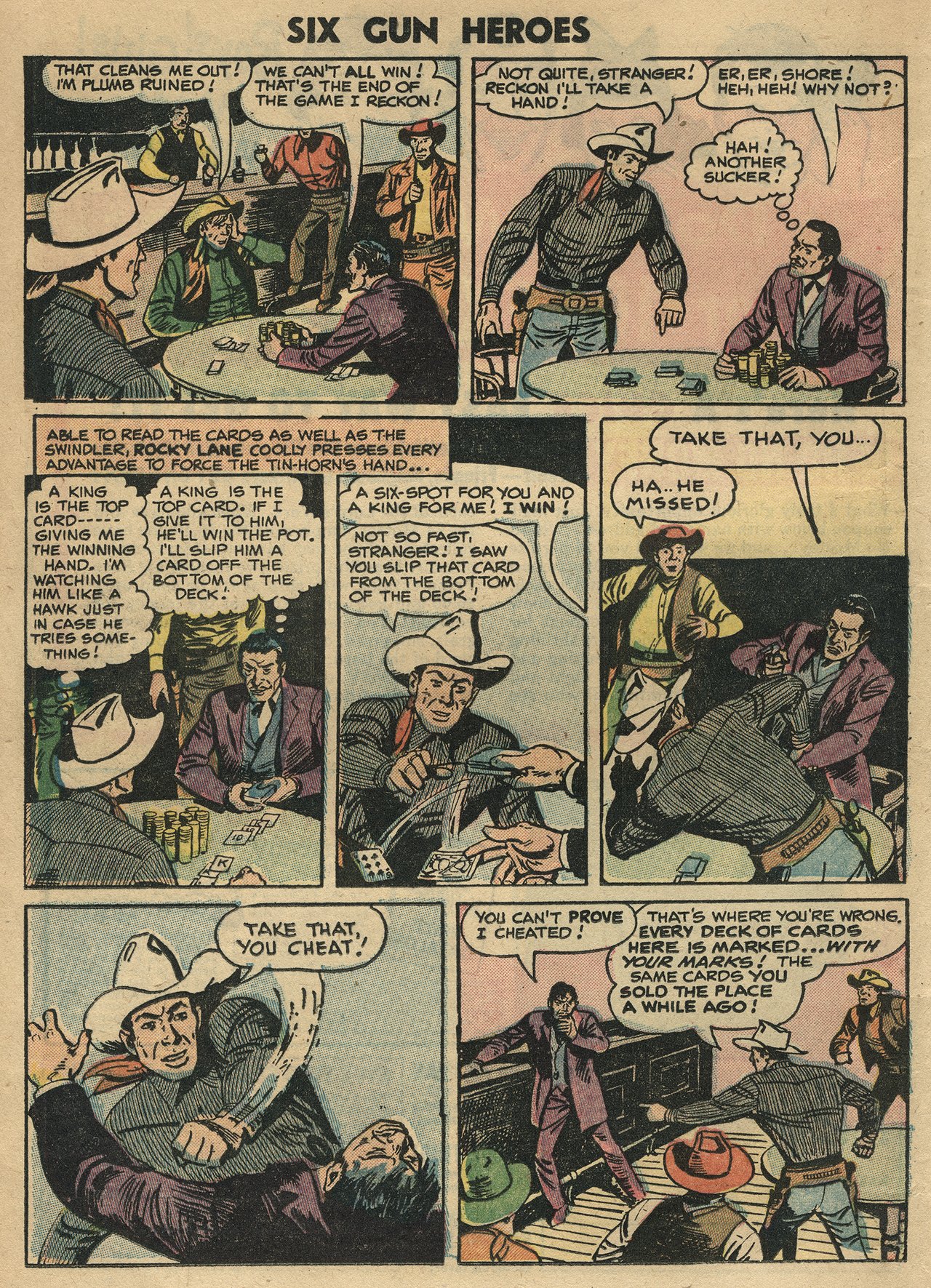 Read online Six-Gun Heroes comic -  Issue #35 - 16