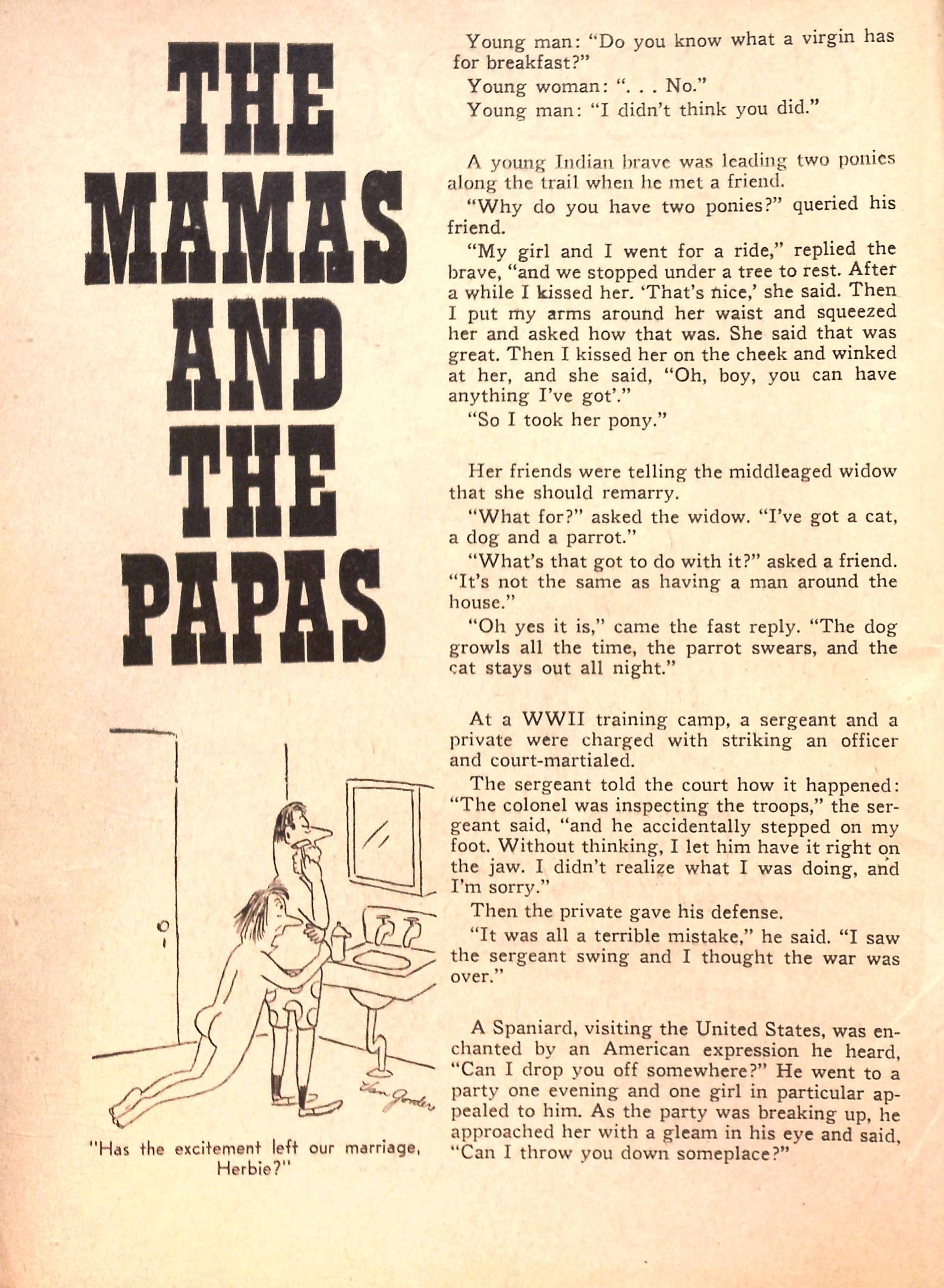 Read online Cartoons and Gags comic -  Issue #45 - 4