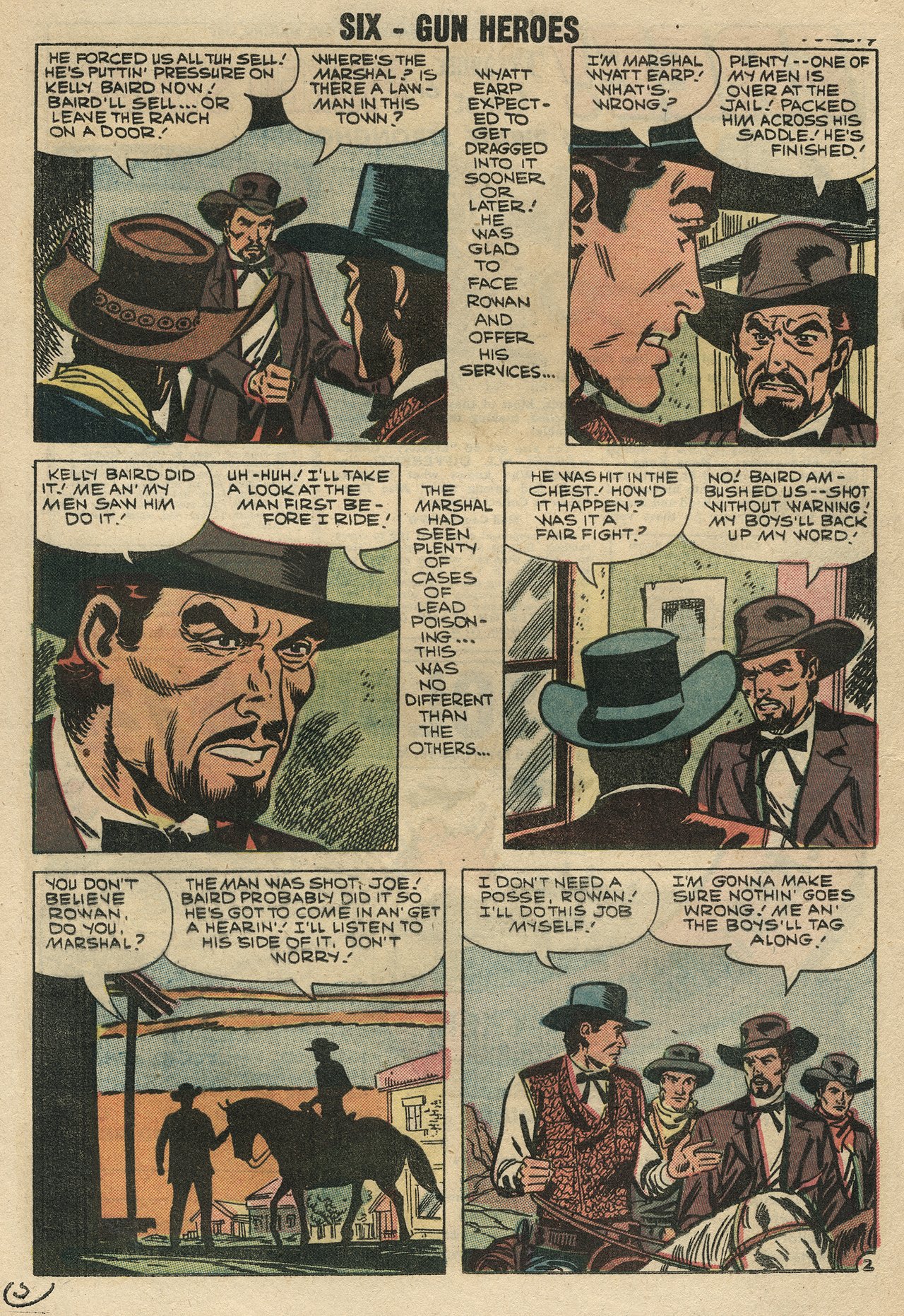 Read online Six-Gun Heroes comic -  Issue #49 - 16