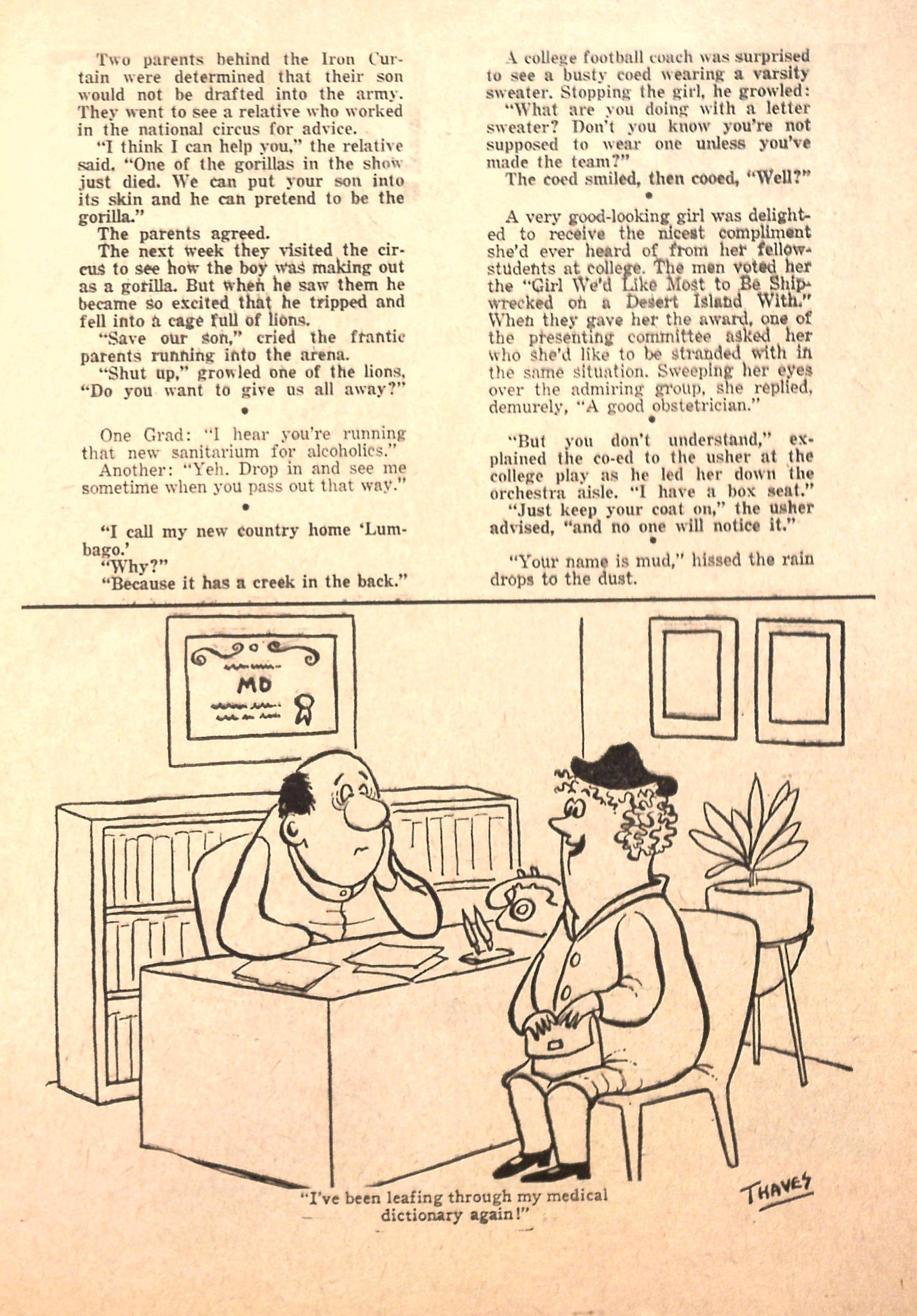 Read online Cartoons and Gags comic -  Issue #37 - 13