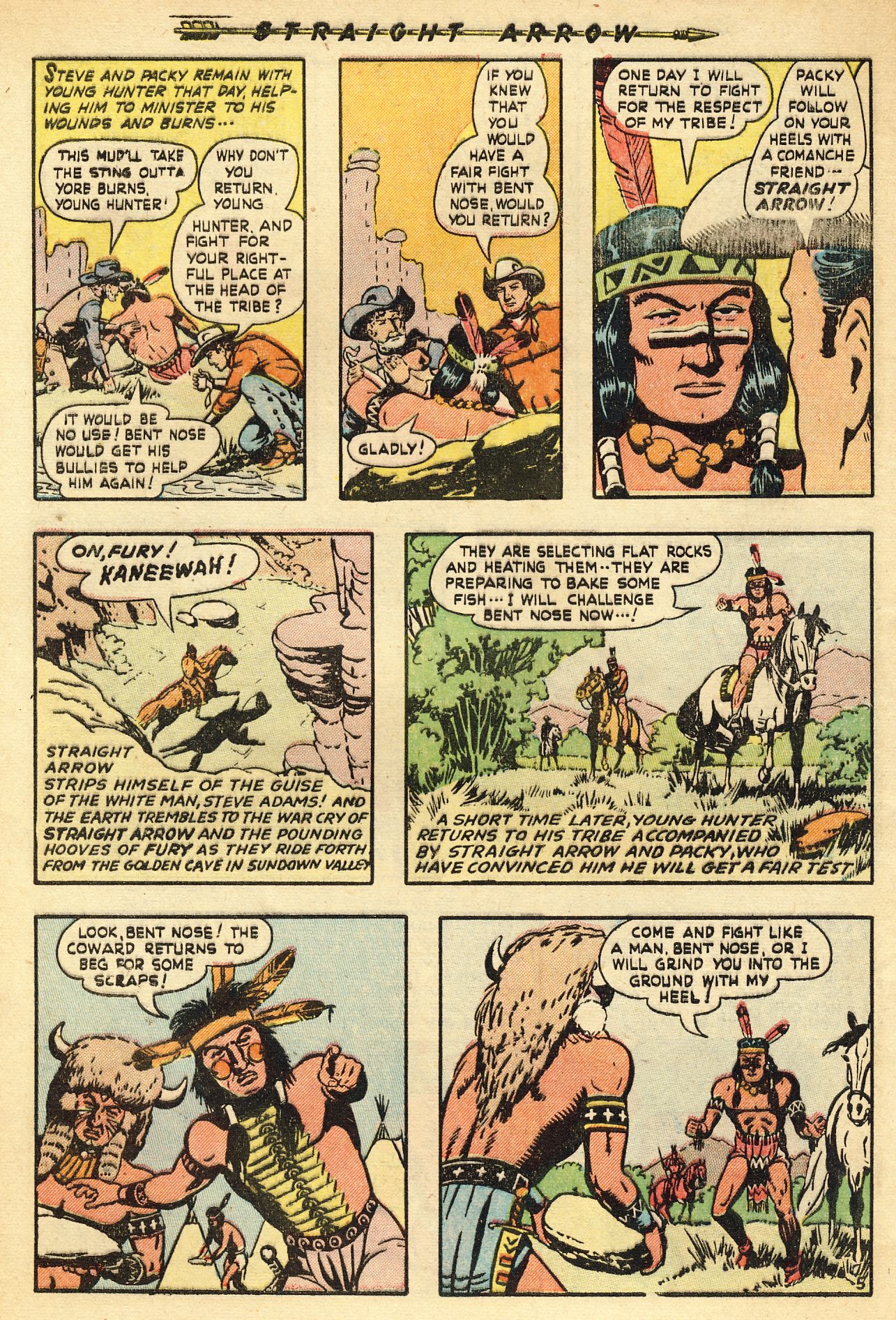 Read online Straight Arrow comic -  Issue #15 - 30