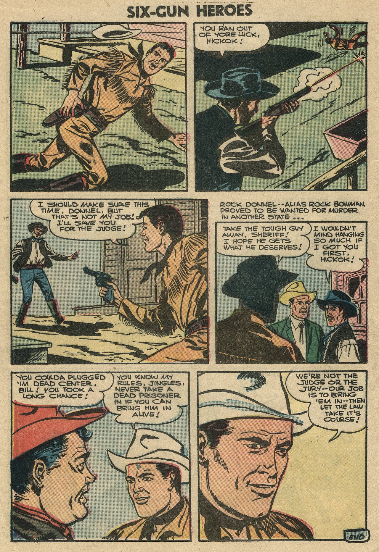 Read online Six-Gun Heroes comic -  Issue #38 - 12