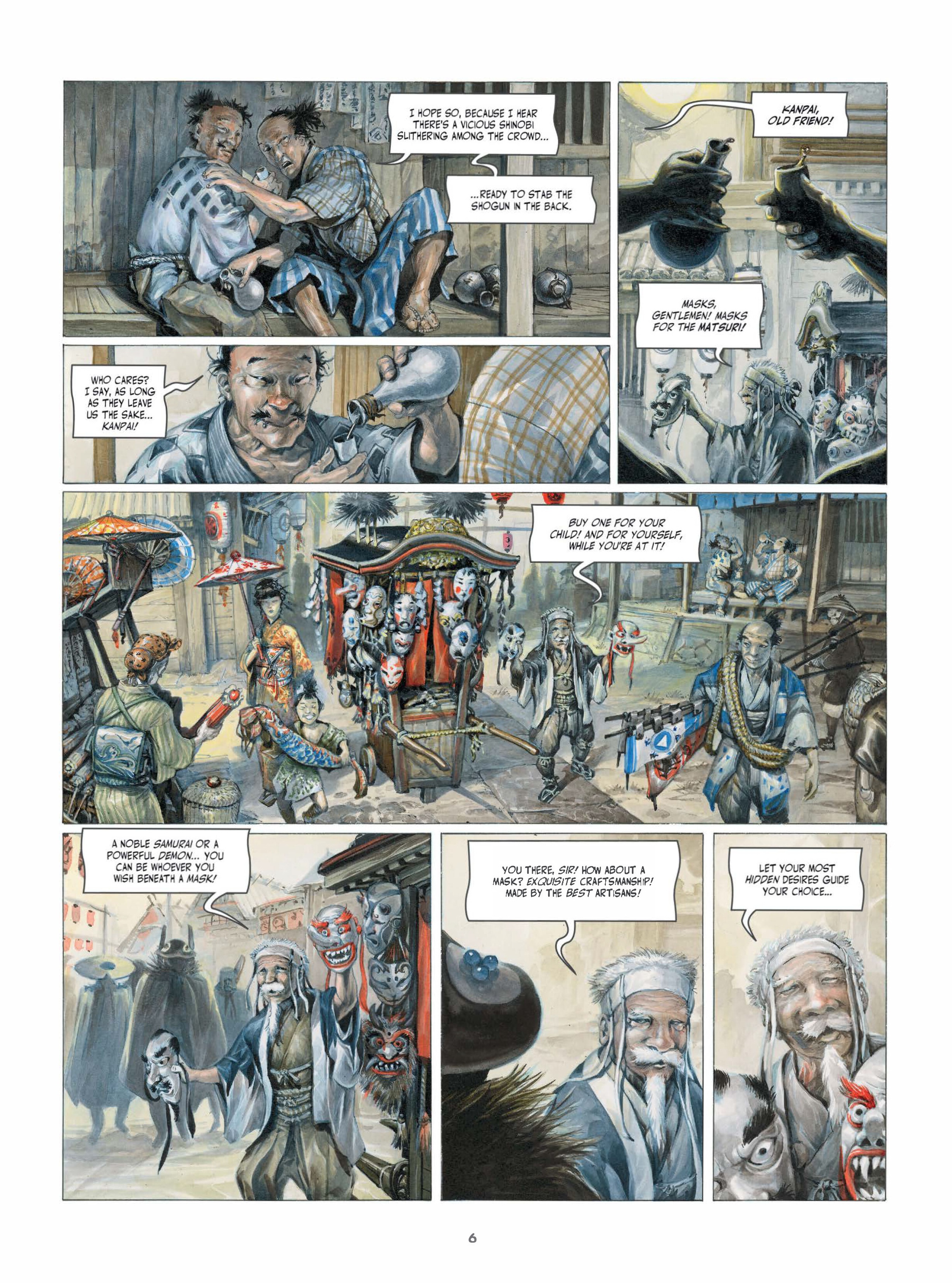 Read online Legends of the Pierced Veil: The Mask of Fudo comic -  Issue # TPB (Part 1) - 6