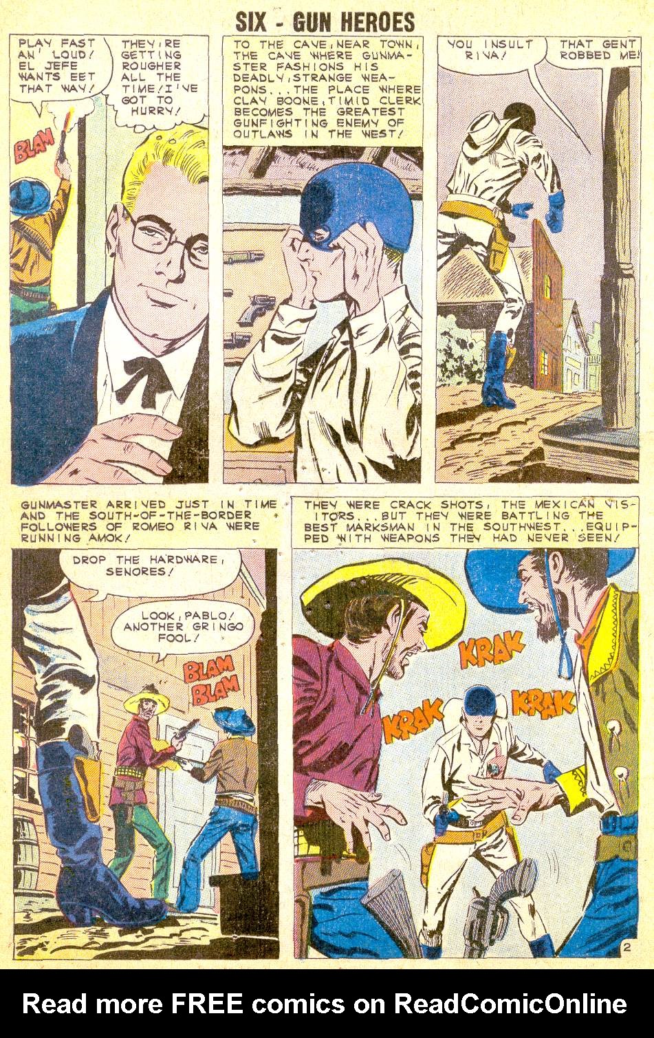 Read online Six-Gun Heroes comic -  Issue #62 - 4