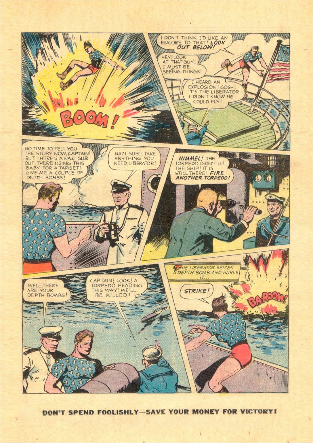 Read online Exciting Comics comic -  Issue #34 - 35
