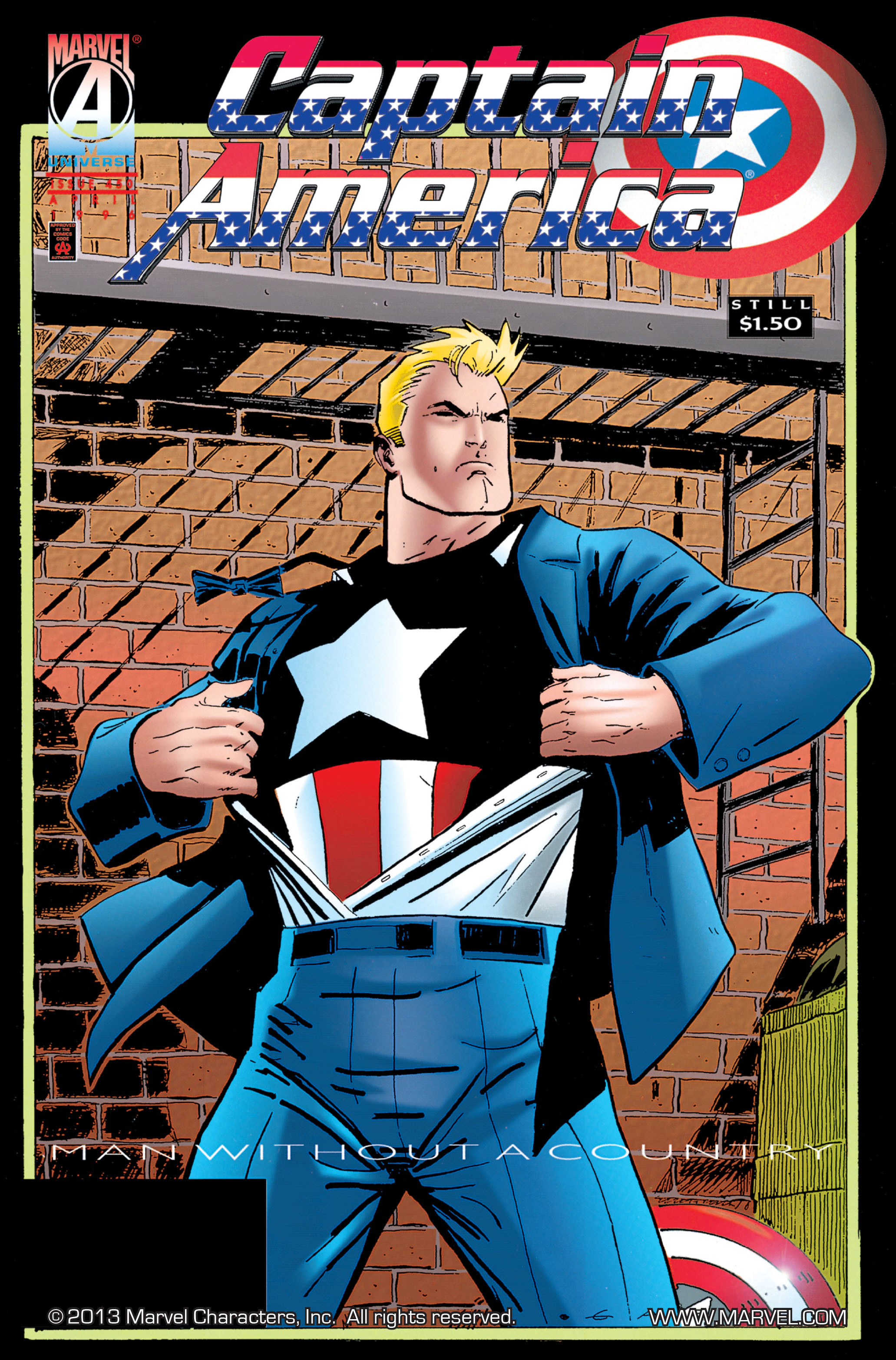 Read online Captain America Epic Collection comic -  Issue # TPB Man Without A Country (Part 3) - 14