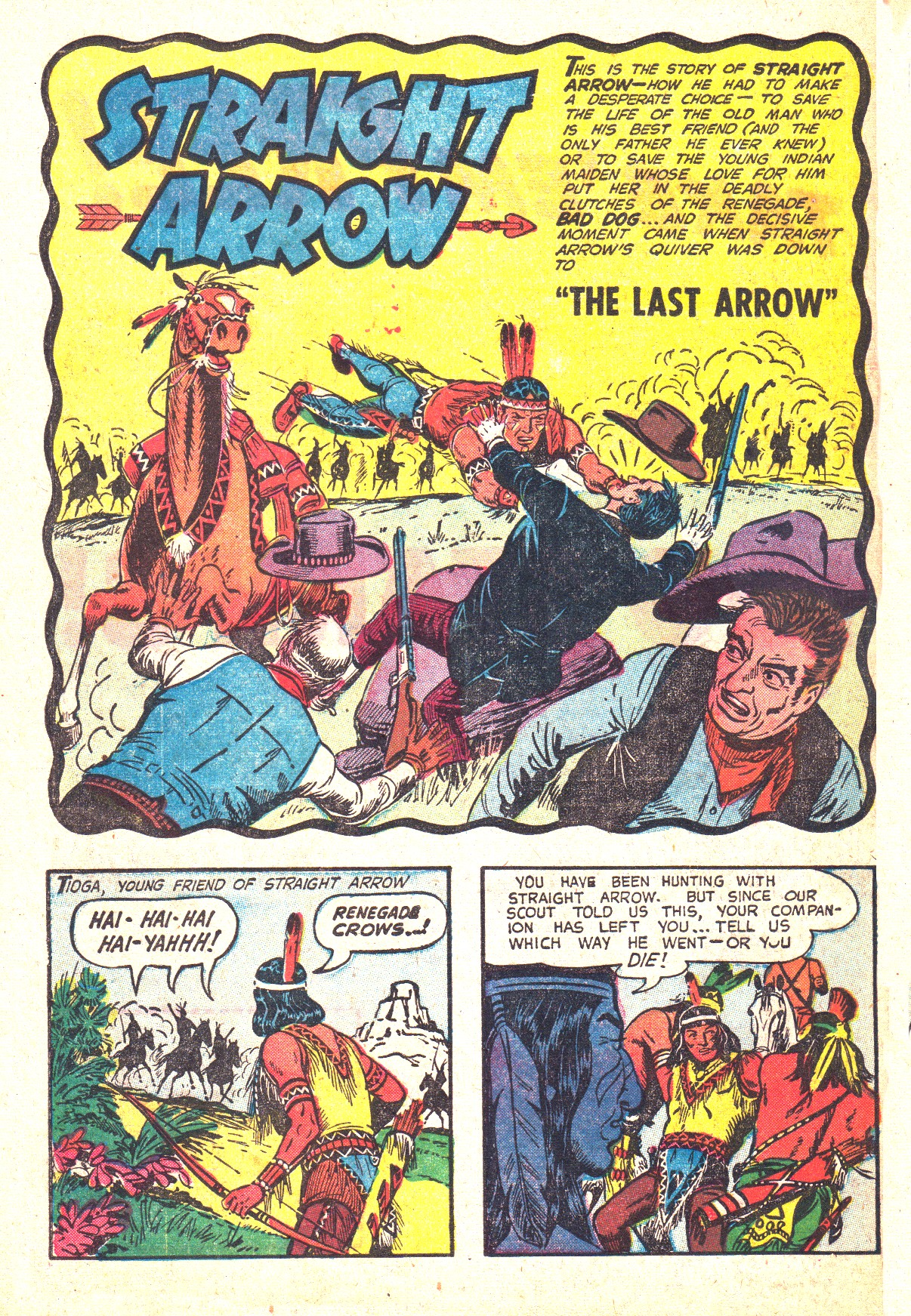 Read online Straight Arrow comic -  Issue #43 - 26