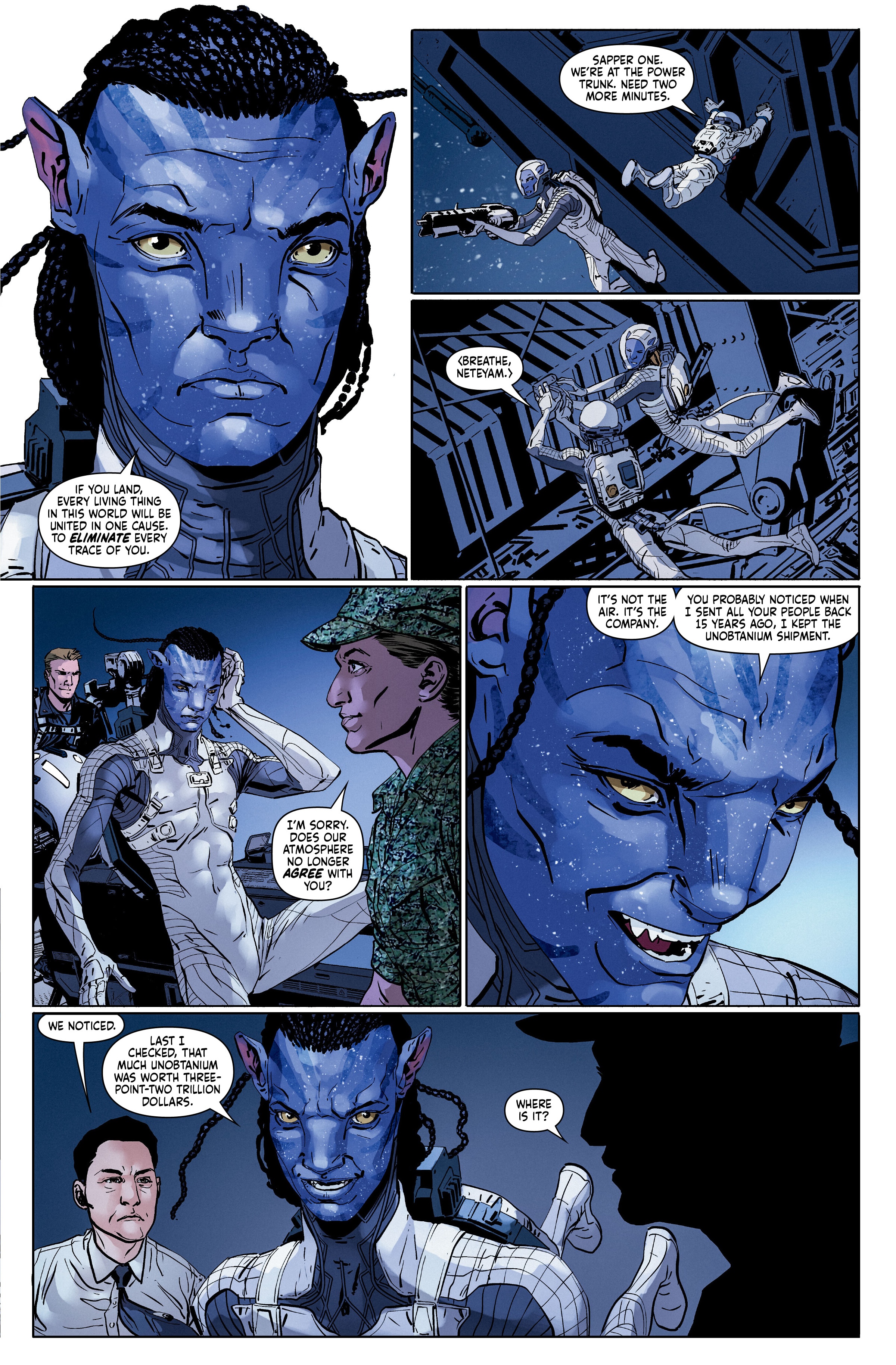 Read online Avatar: The High Ground comic -  Issue # _Library Edition (Part 2) - 24