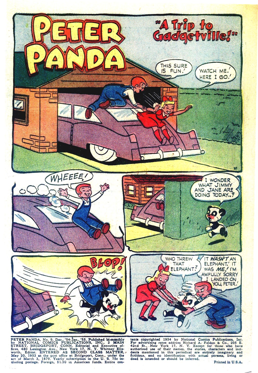 Read online Peter Panda comic -  Issue #9 - 3