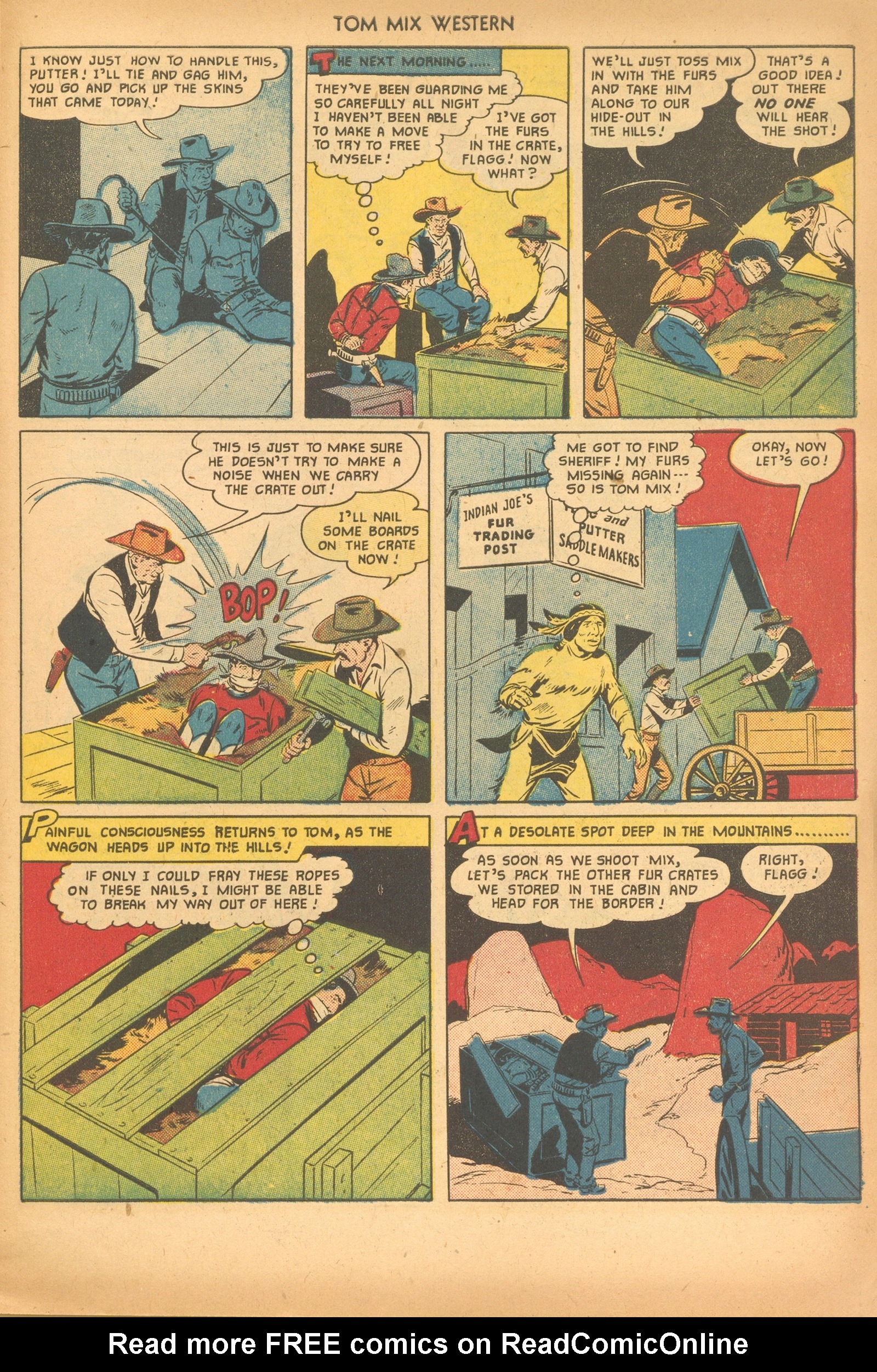 Read online Tom Mix Western (1948) comic -  Issue #44 - 31