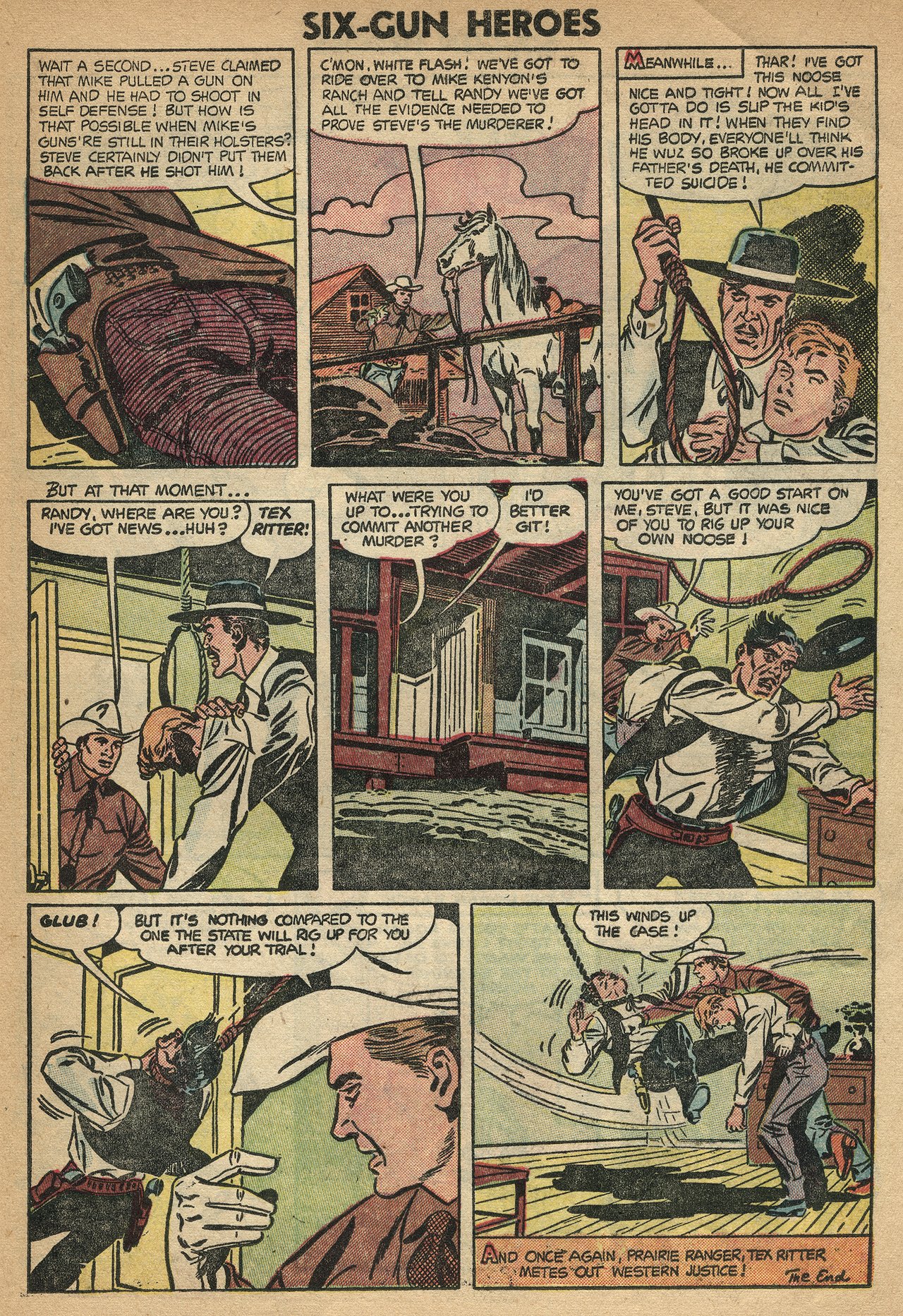 Read online Six-Gun Heroes comic -  Issue #28 - 23