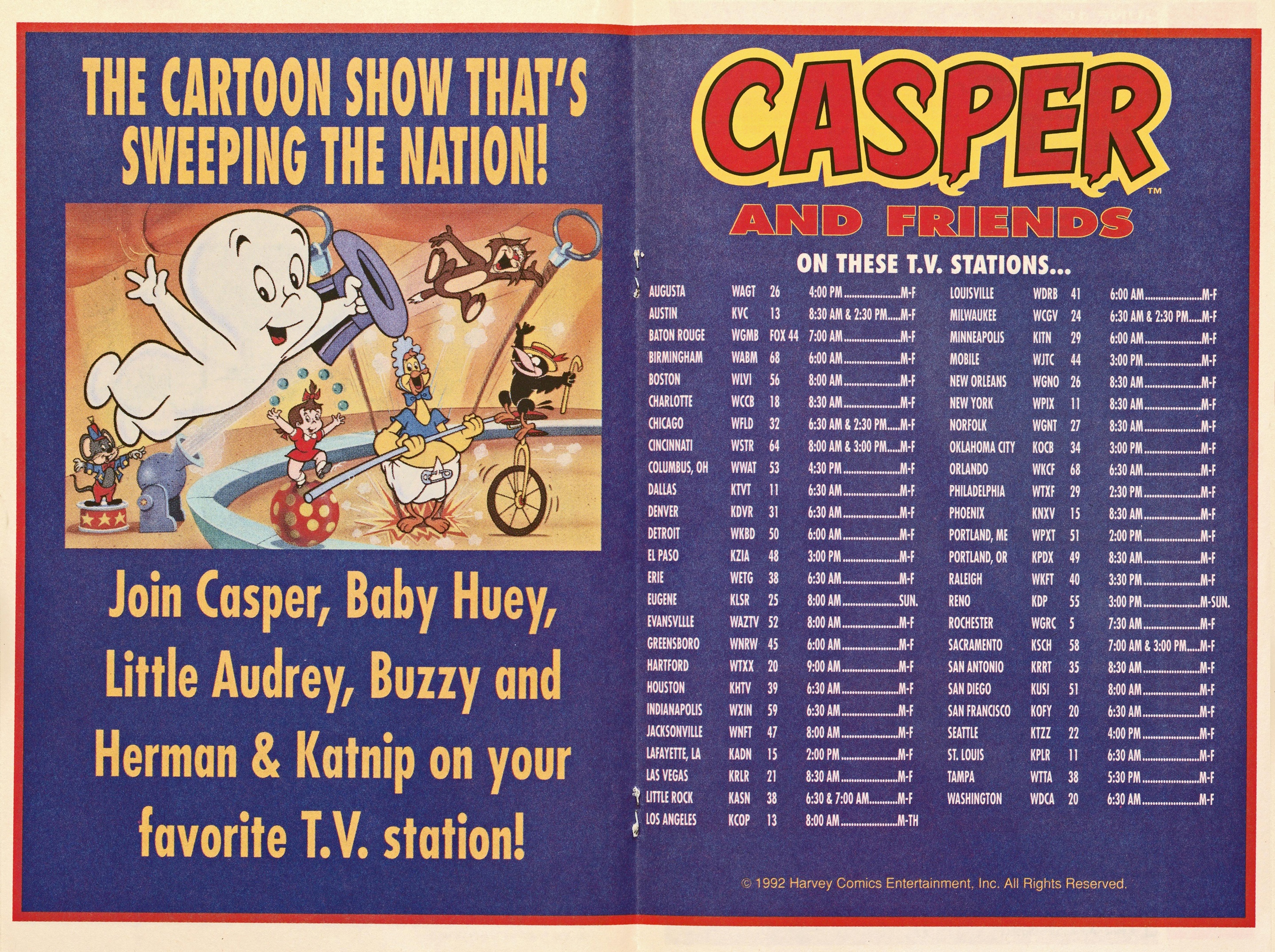 Read online Casper the Friendly Ghost (1991) comic -  Issue #9 - 18