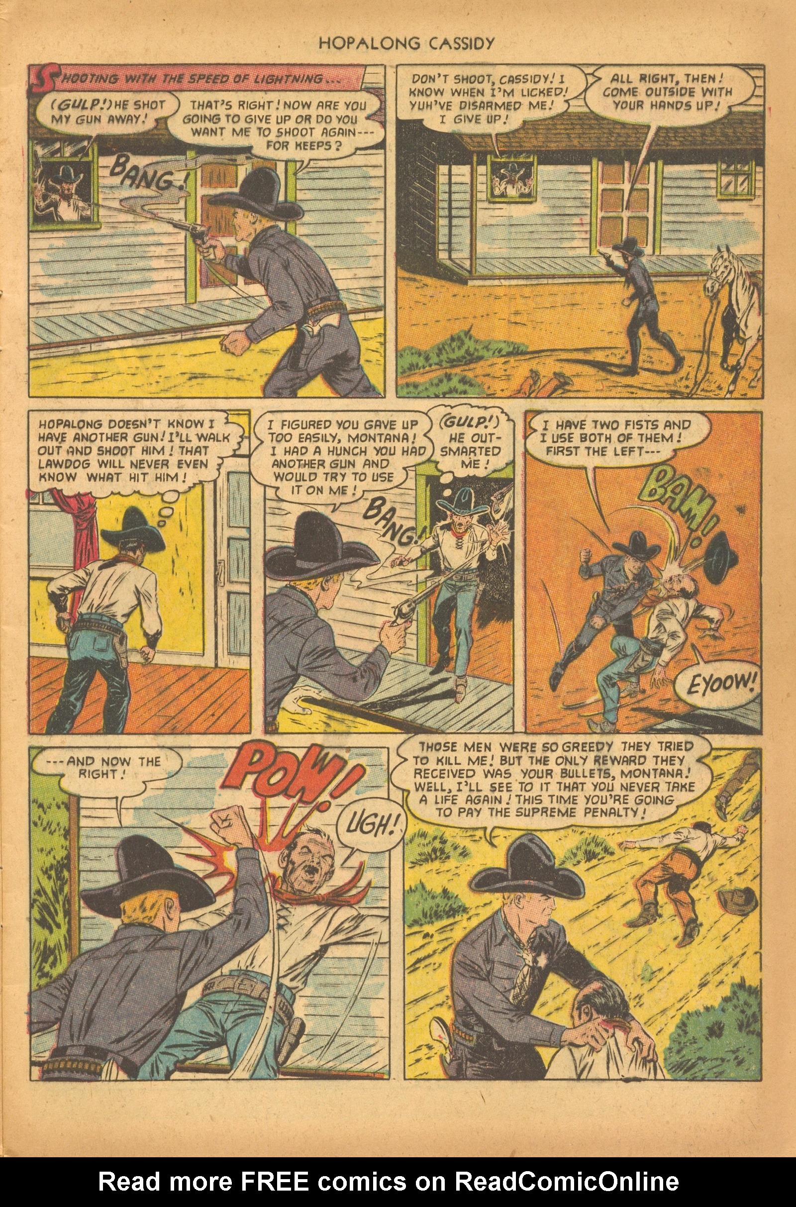 Read online Hopalong Cassidy comic -  Issue #73 - 9
