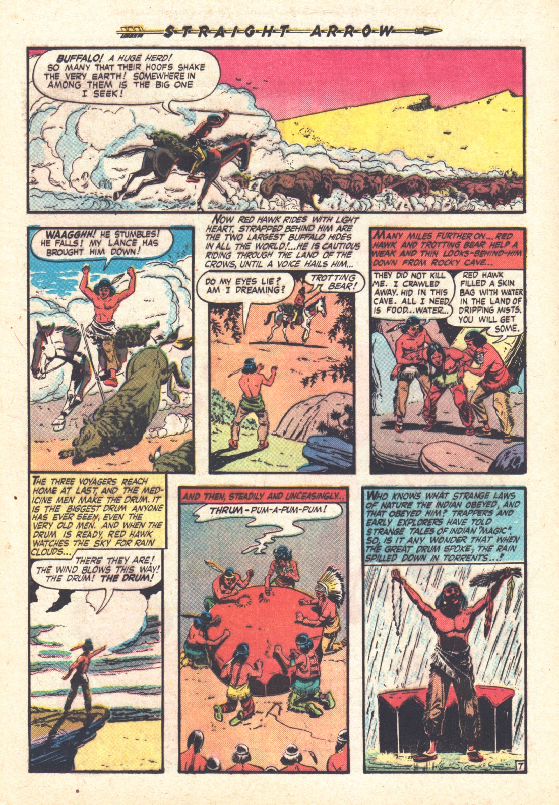 Read online Straight Arrow comic -  Issue #5 - 24