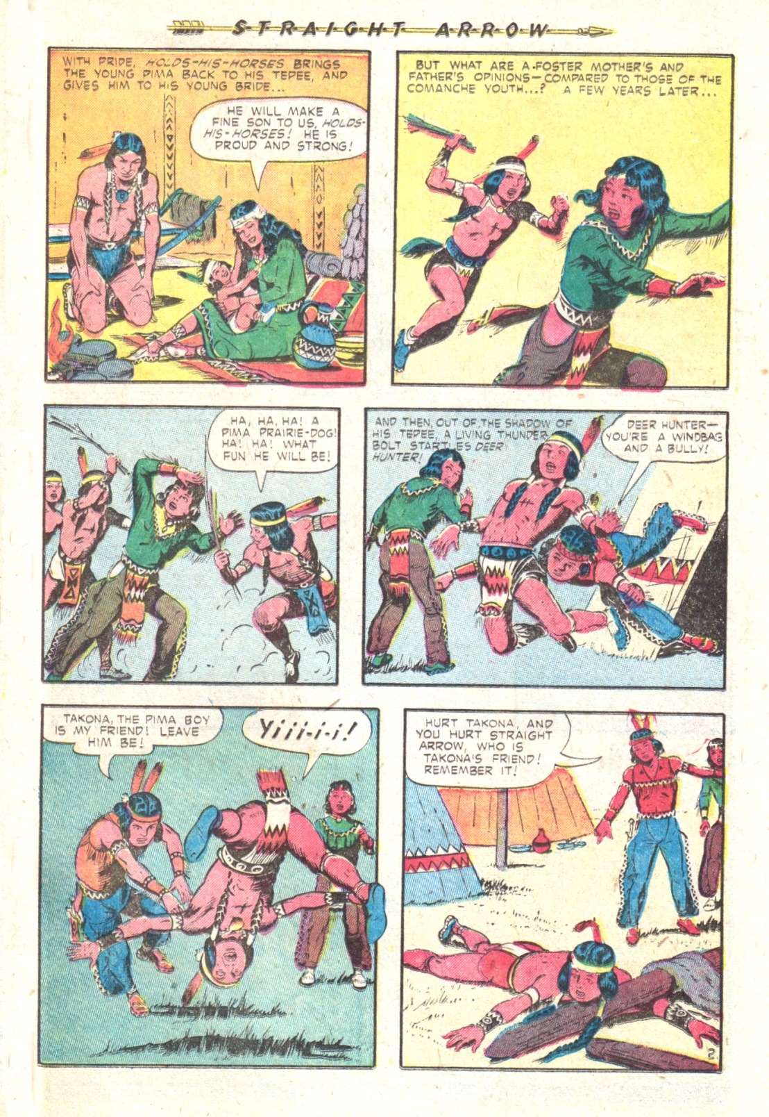 Read online Straight Arrow comic -  Issue #27 - 27