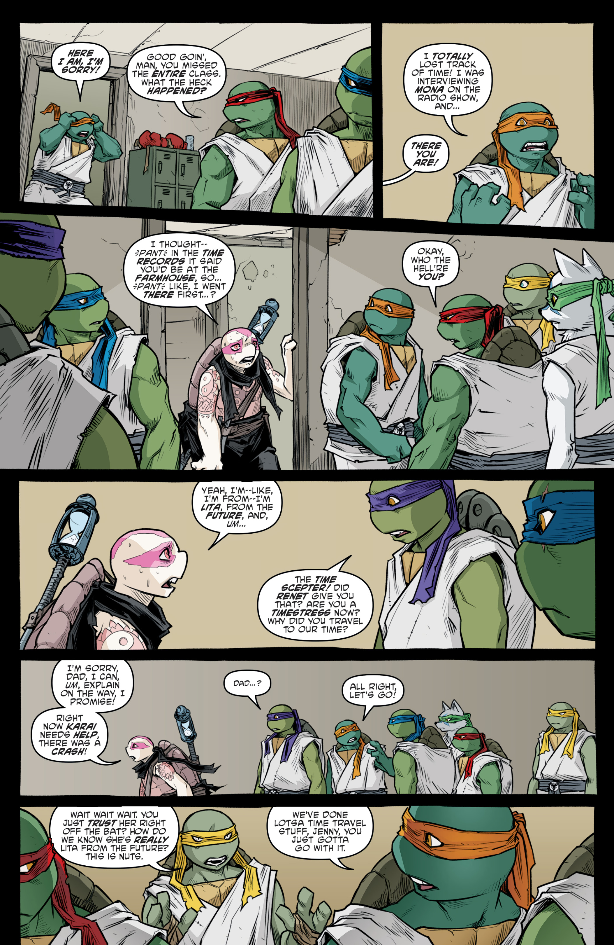 Read online Teenage Mutant Ninja Turtles: The IDW Collection comic -  Issue # TPB 15 (Part 1) - 97