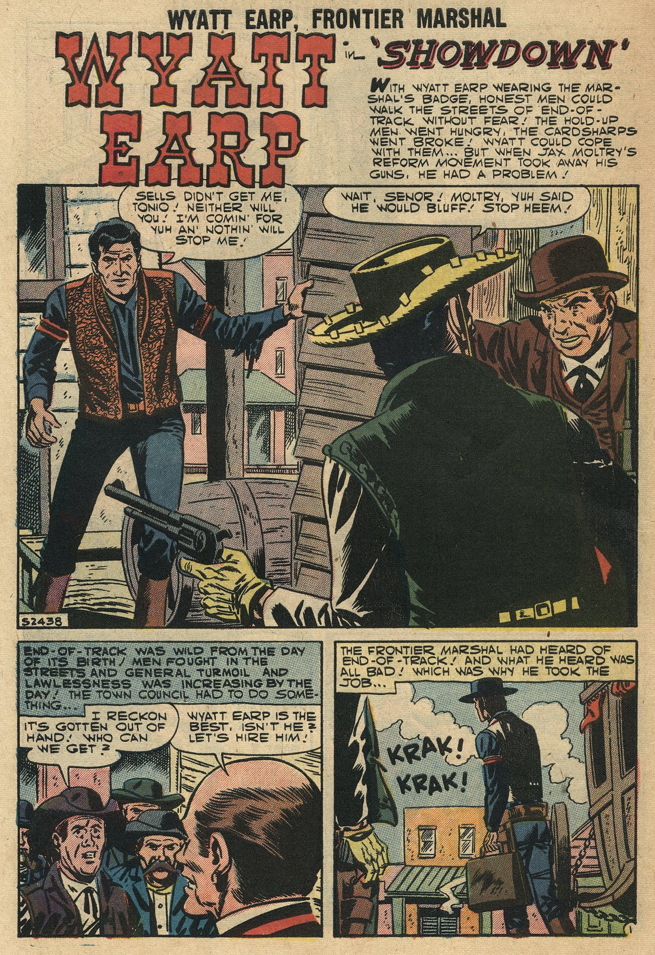 Read online Wyatt Earp Frontier Marshal comic -  Issue #18 - 10