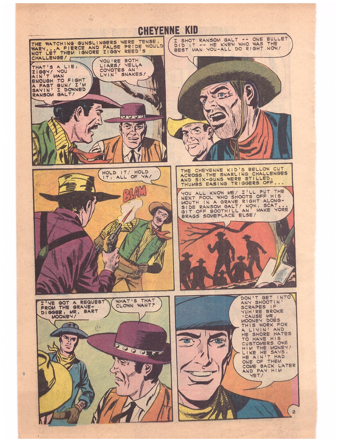 Read online Cheyenne Kid comic -  Issue #46 - 4