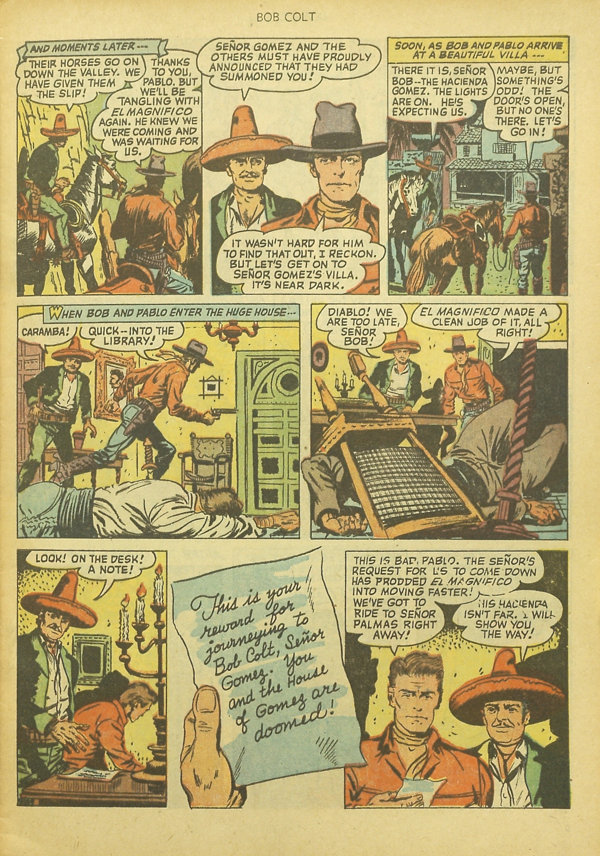 Read online Bob Colt Western comic -  Issue #9 - 7