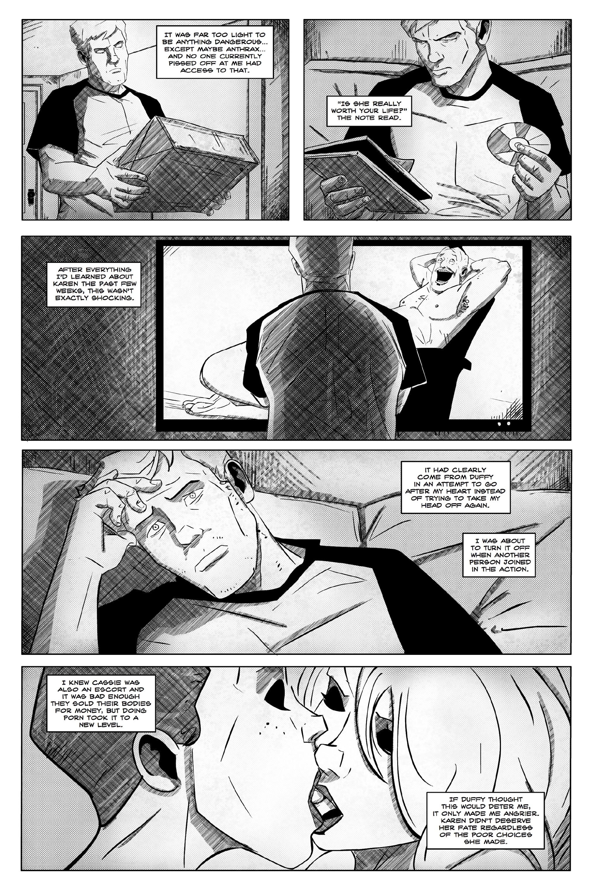 Read online Two Redheads & A Dead Blonde comic -  Issue #4 - 4