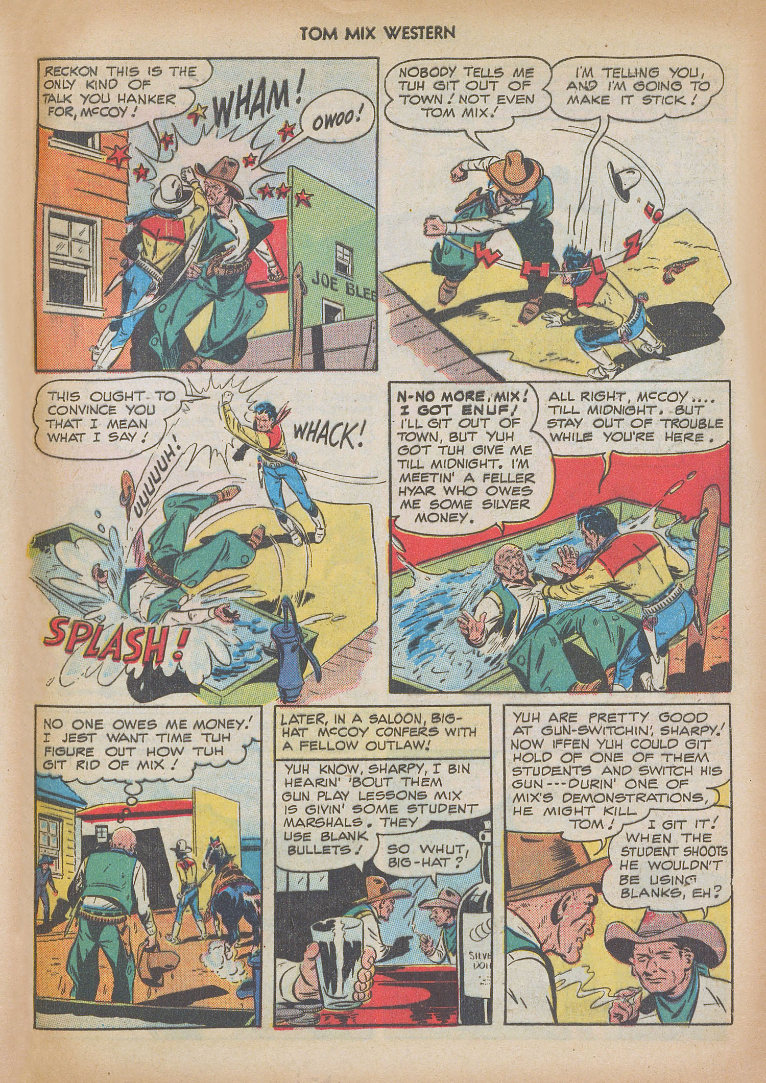 Read online Tom Mix Western (1948) comic -  Issue #10 - 45