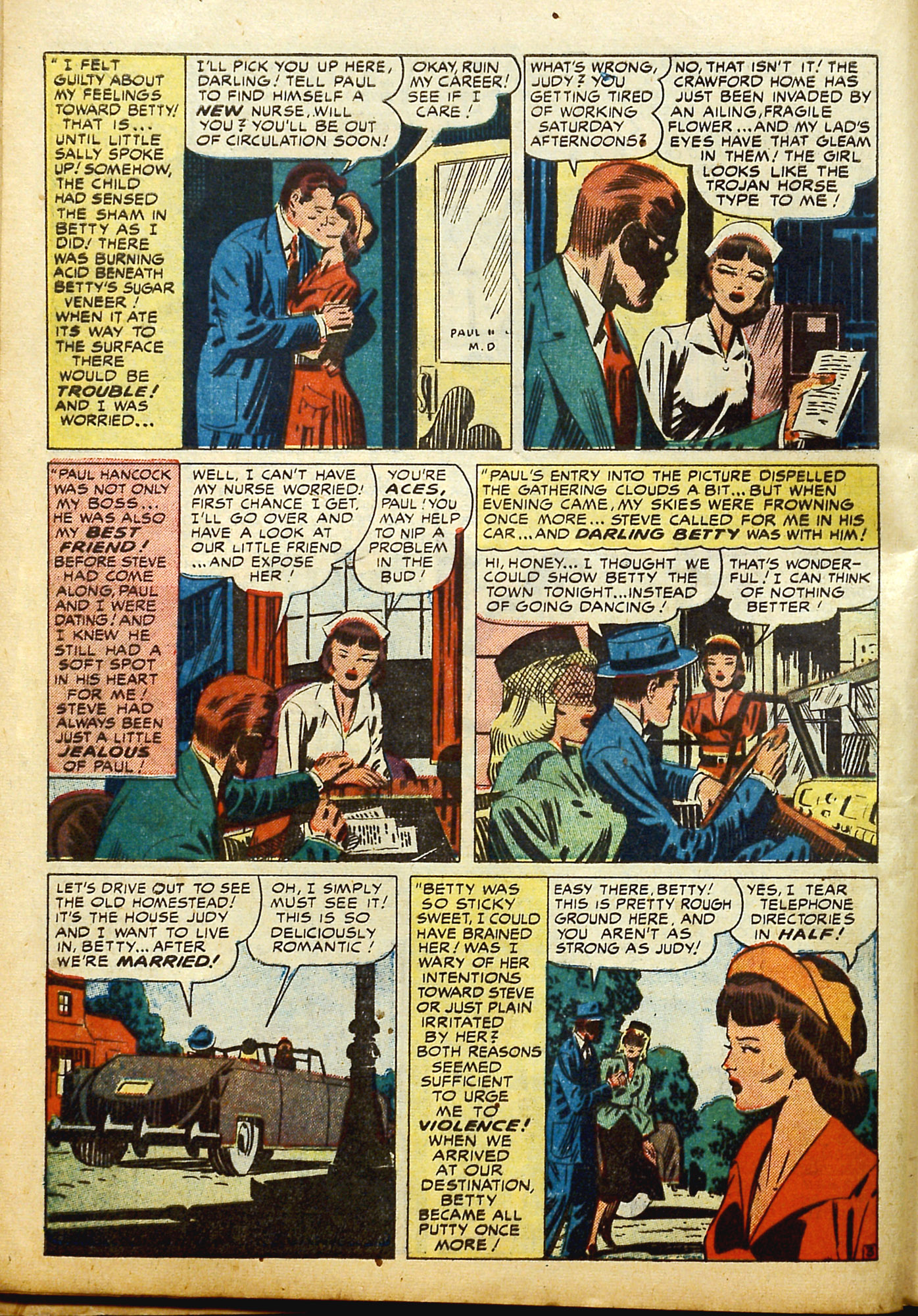 Read online Young Love (1949) comic -  Issue #13 - 16