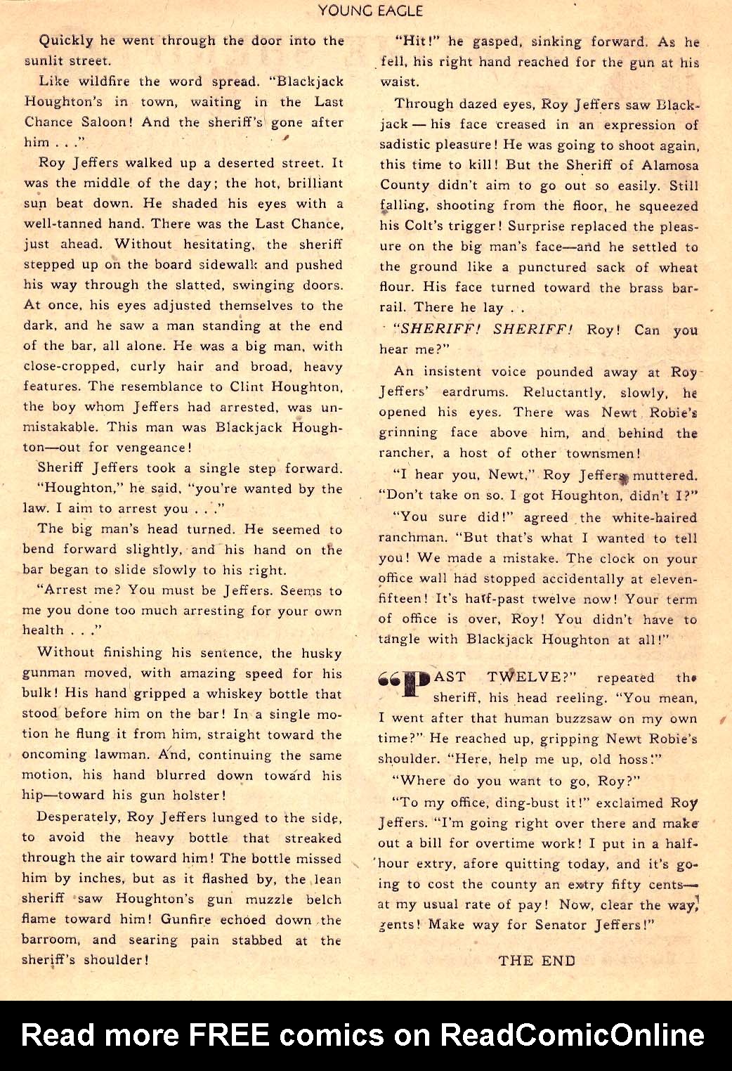 Read online Young Eagle comic -  Issue #6 - 13