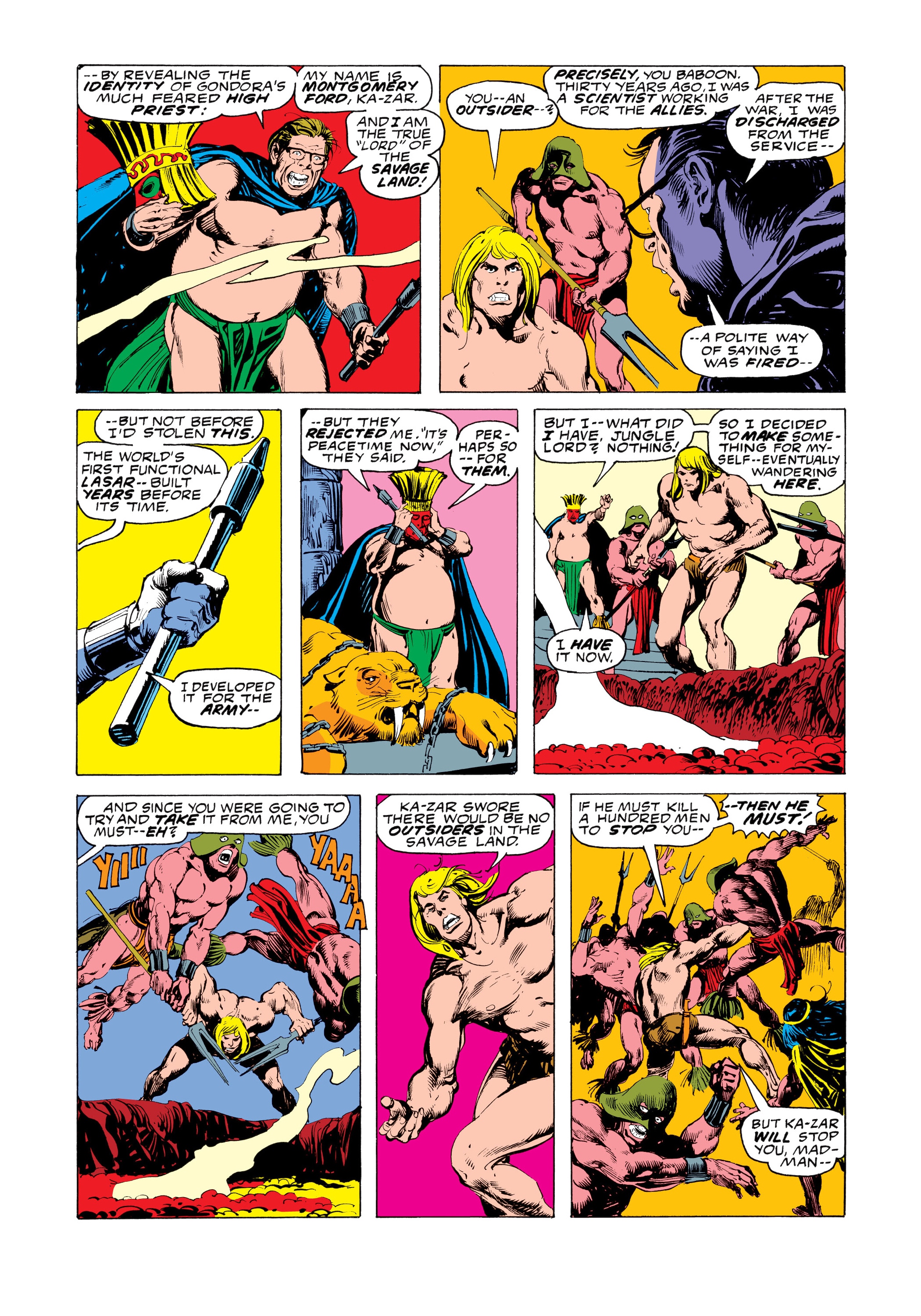 Read online Marvel Masterworks: Ka-Zar comic -  Issue # TPB 3 (Part 1) - 62