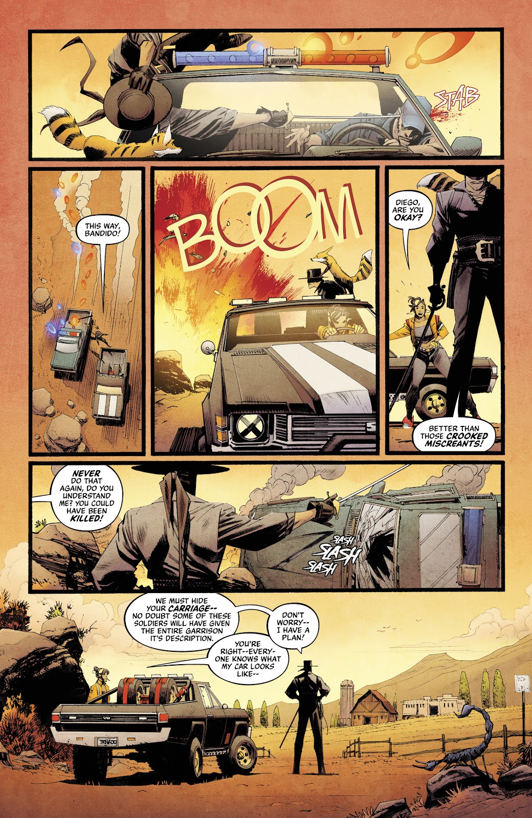 Zorro: Man of the Dead issue 2 - Page 11