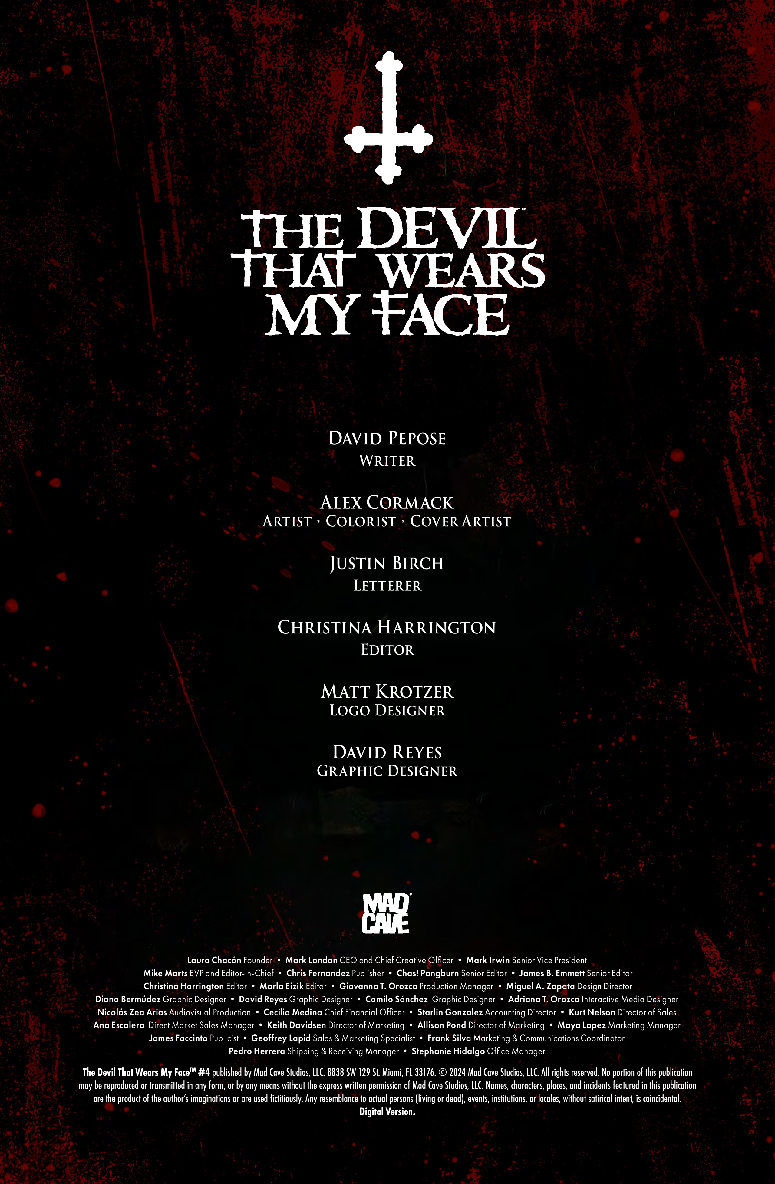 Read online The Devil That Wears My Face comic -  Issue #4 - 2