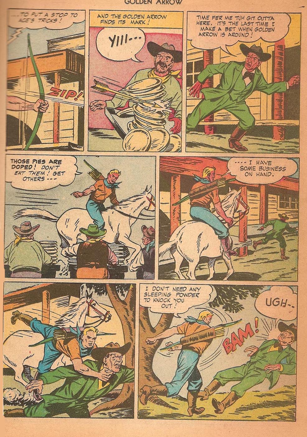 Read online Golden Arrow comic -  Issue #5 - 35